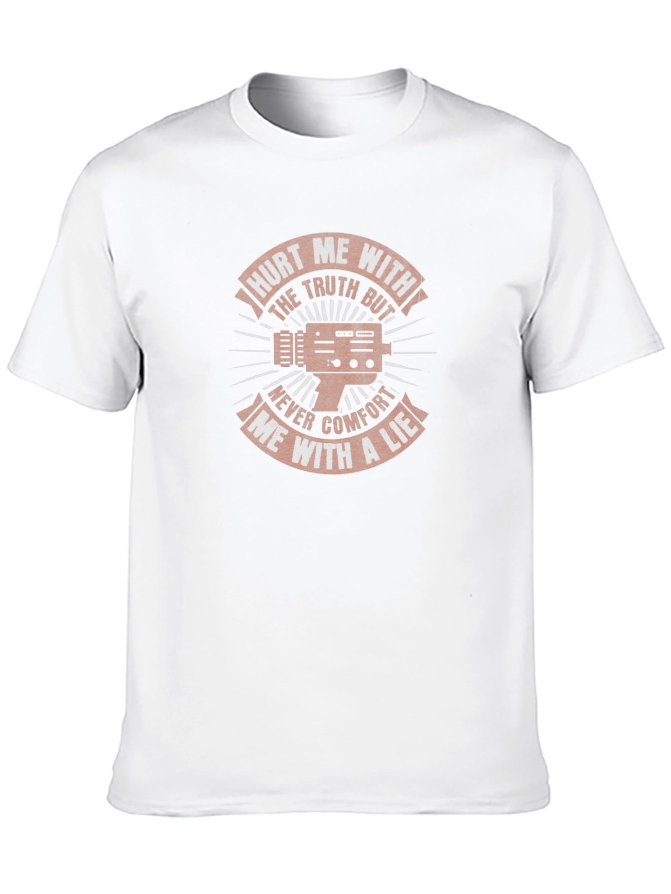 Hurt Me With the Truth Mens Graphic T-Shirt
