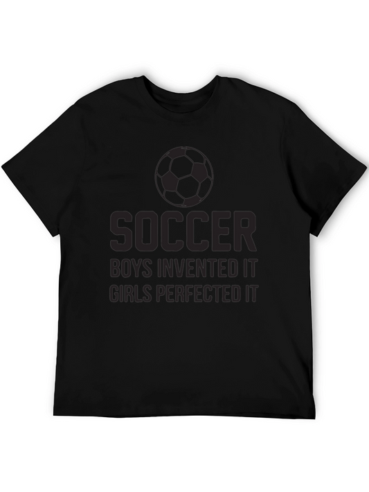 Soccer Boys Invented It T-Shirt