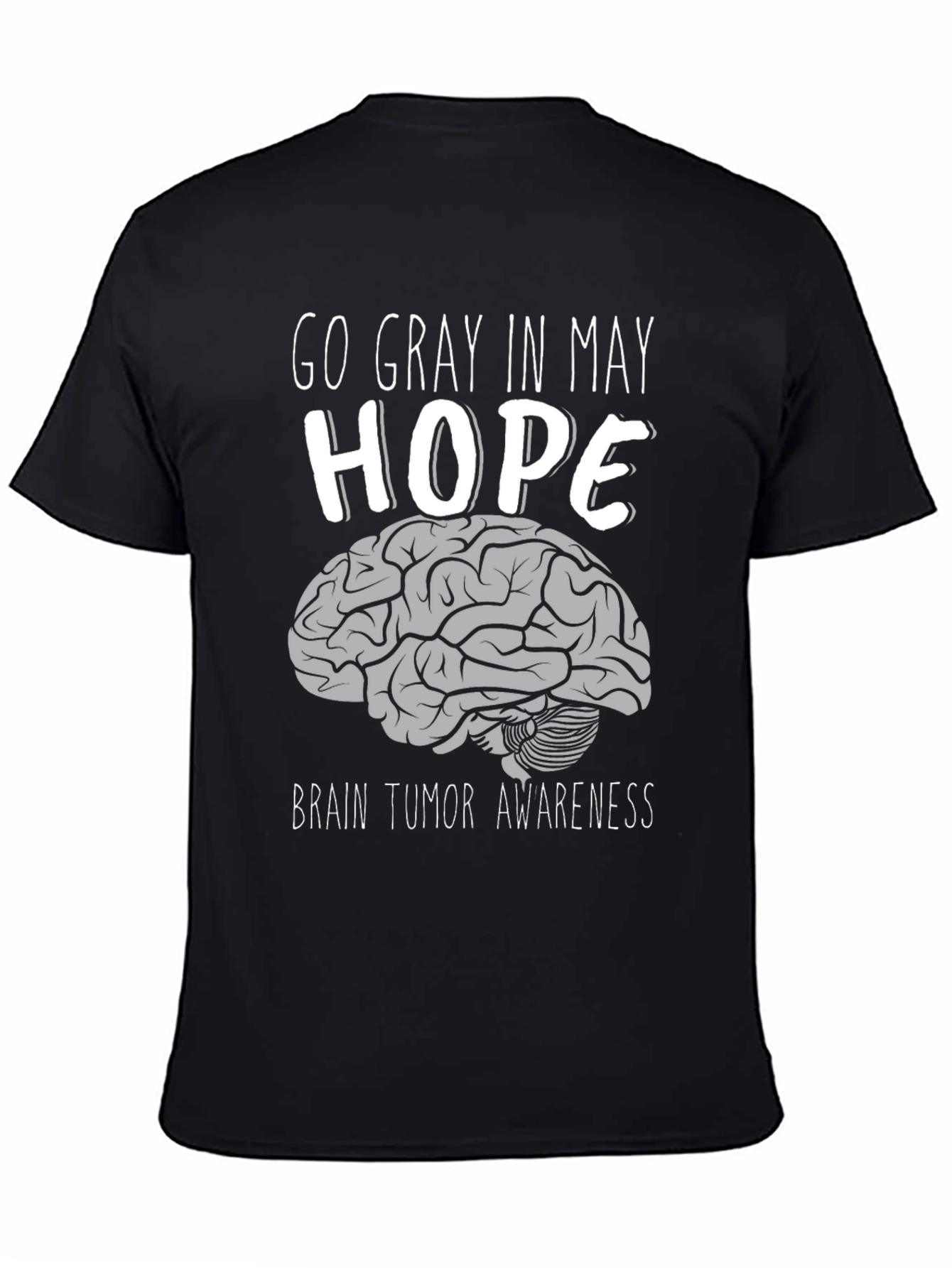 Go Gray In May Brain Tumor Awareness T-Shirt
