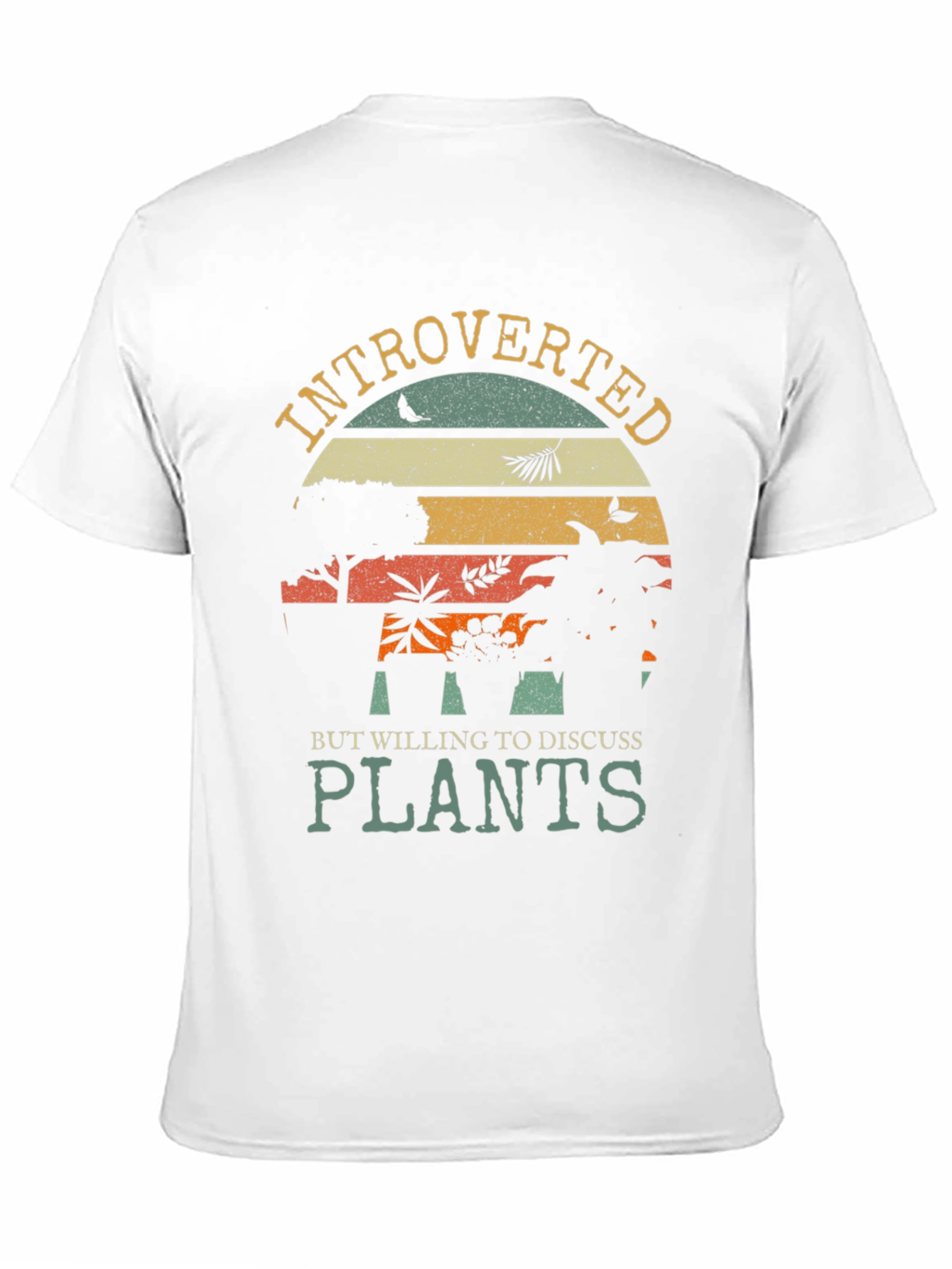 Introverted Plants Graphic Tee