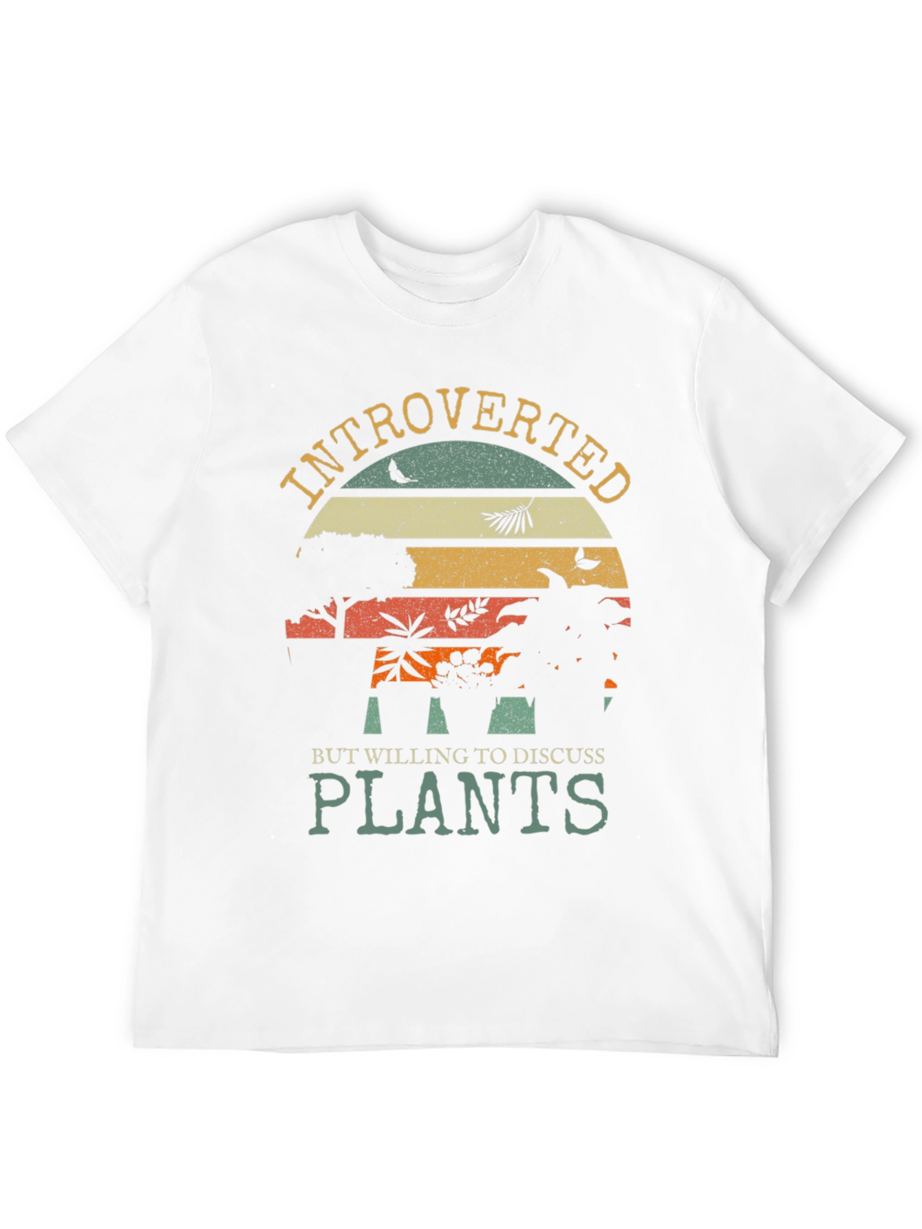 Introverted Plants Graphic Tee