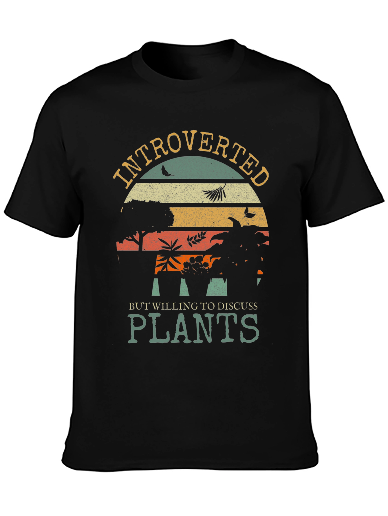 Introverted Plants Graphic Tee