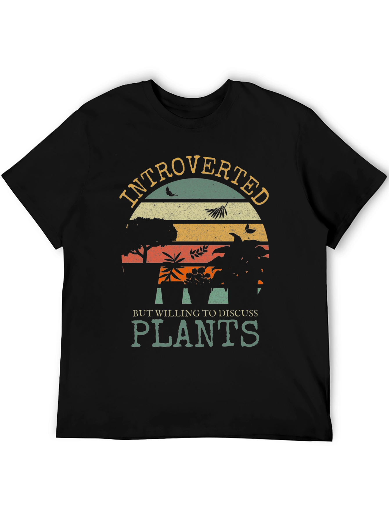 Introverted Plants Graphic Tee