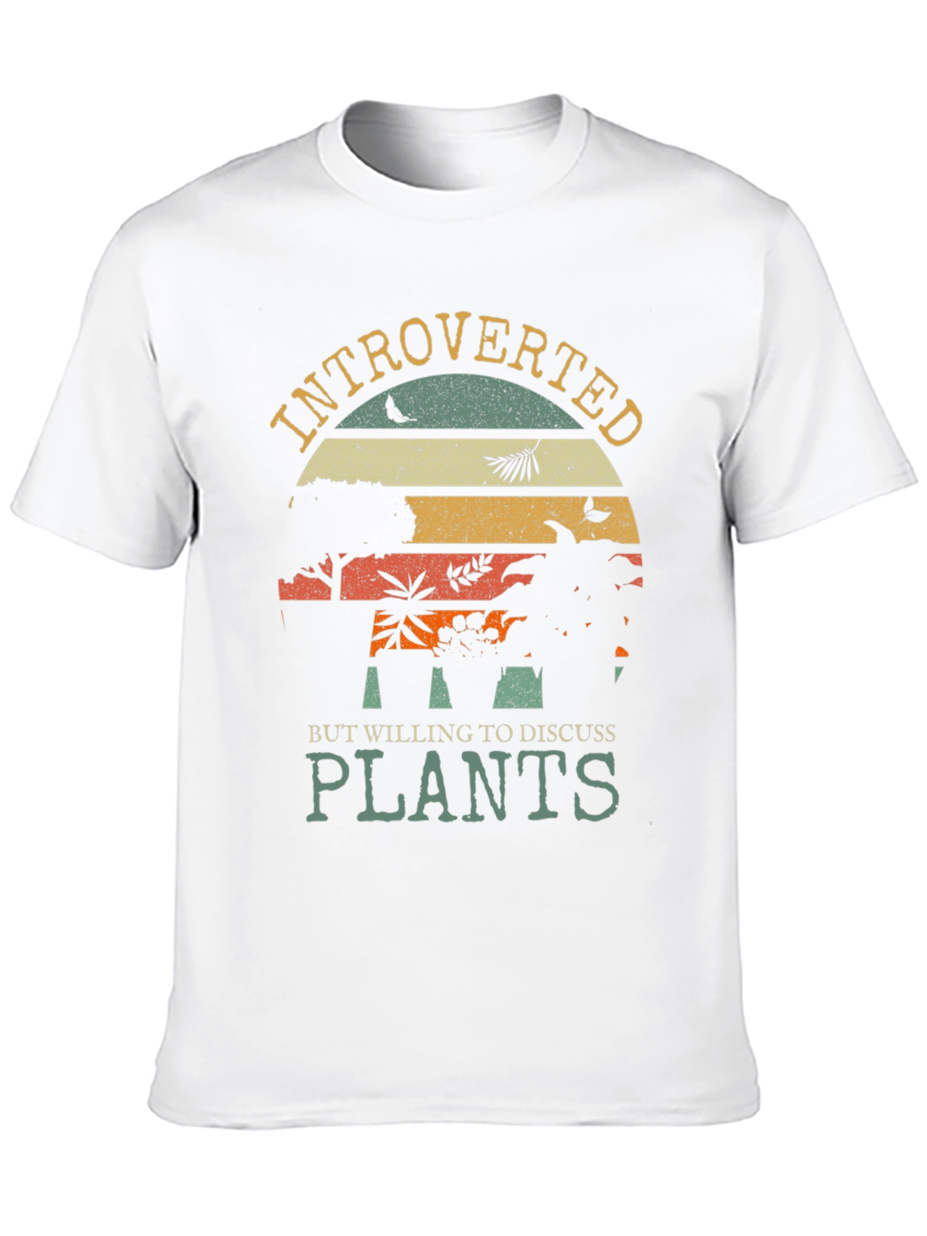 Introverted Plants Graphic Tee