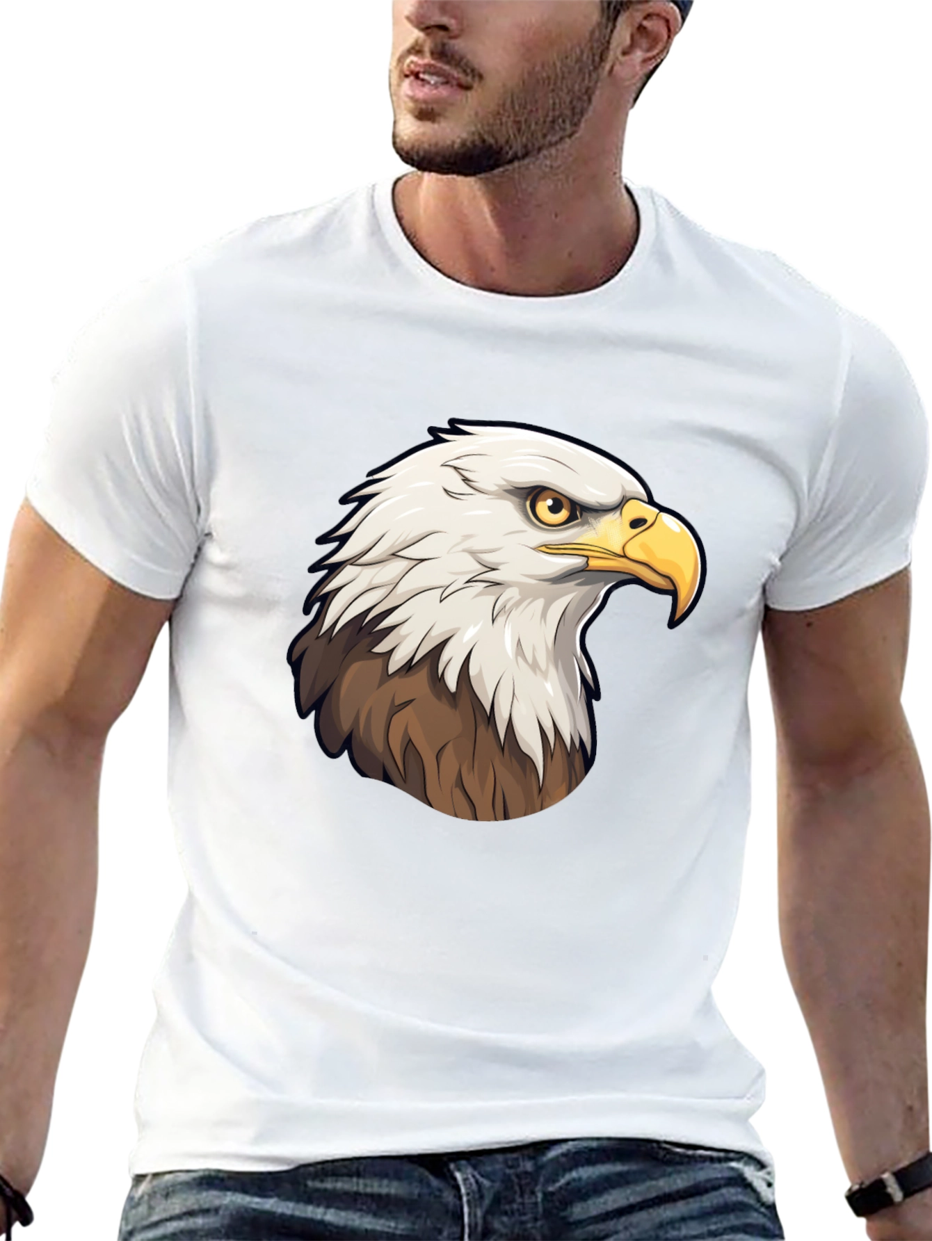 Eagle Graphic Tee - Patriotic Style