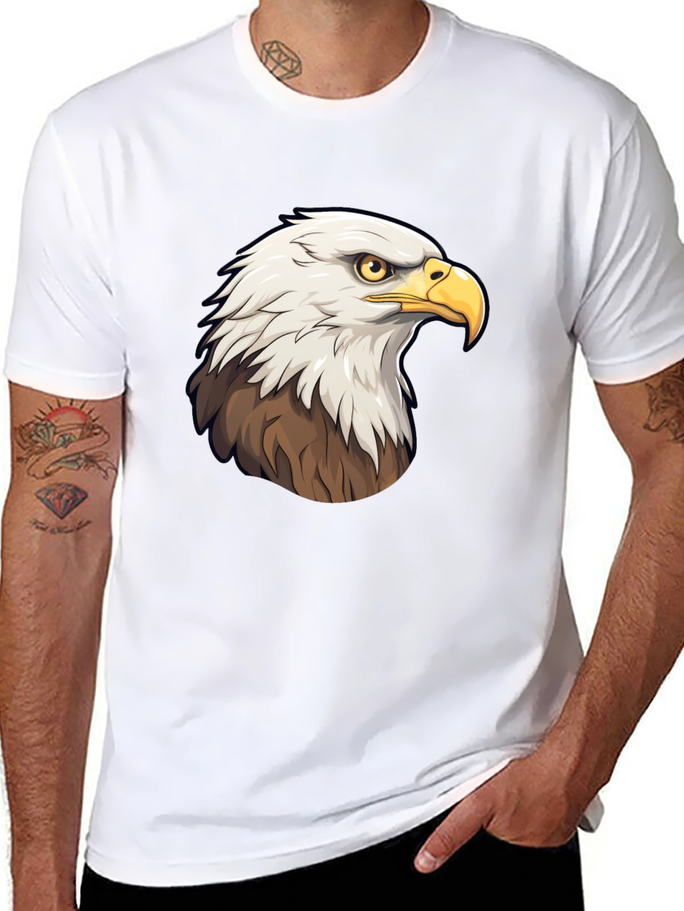 Eagle Graphic Tee - Patriotic Style