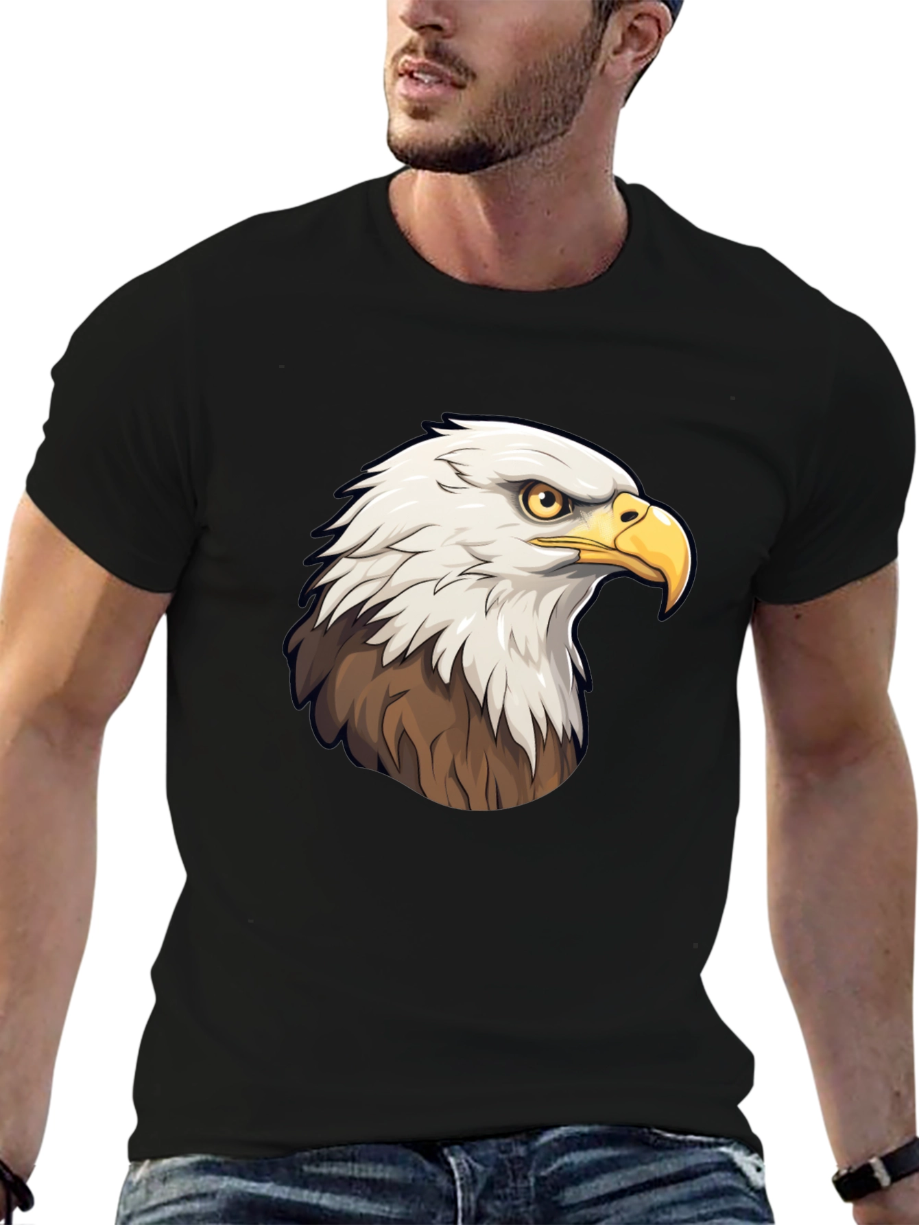 Eagle Graphic Tee - Patriotic Style