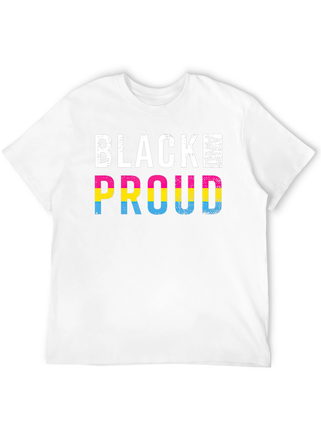 Black and Proud Pansexual Pride T-Shirt