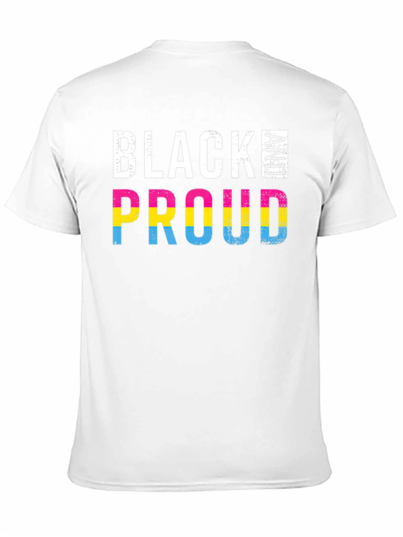 Black and Proud Pansexual Pride T-Shirt
