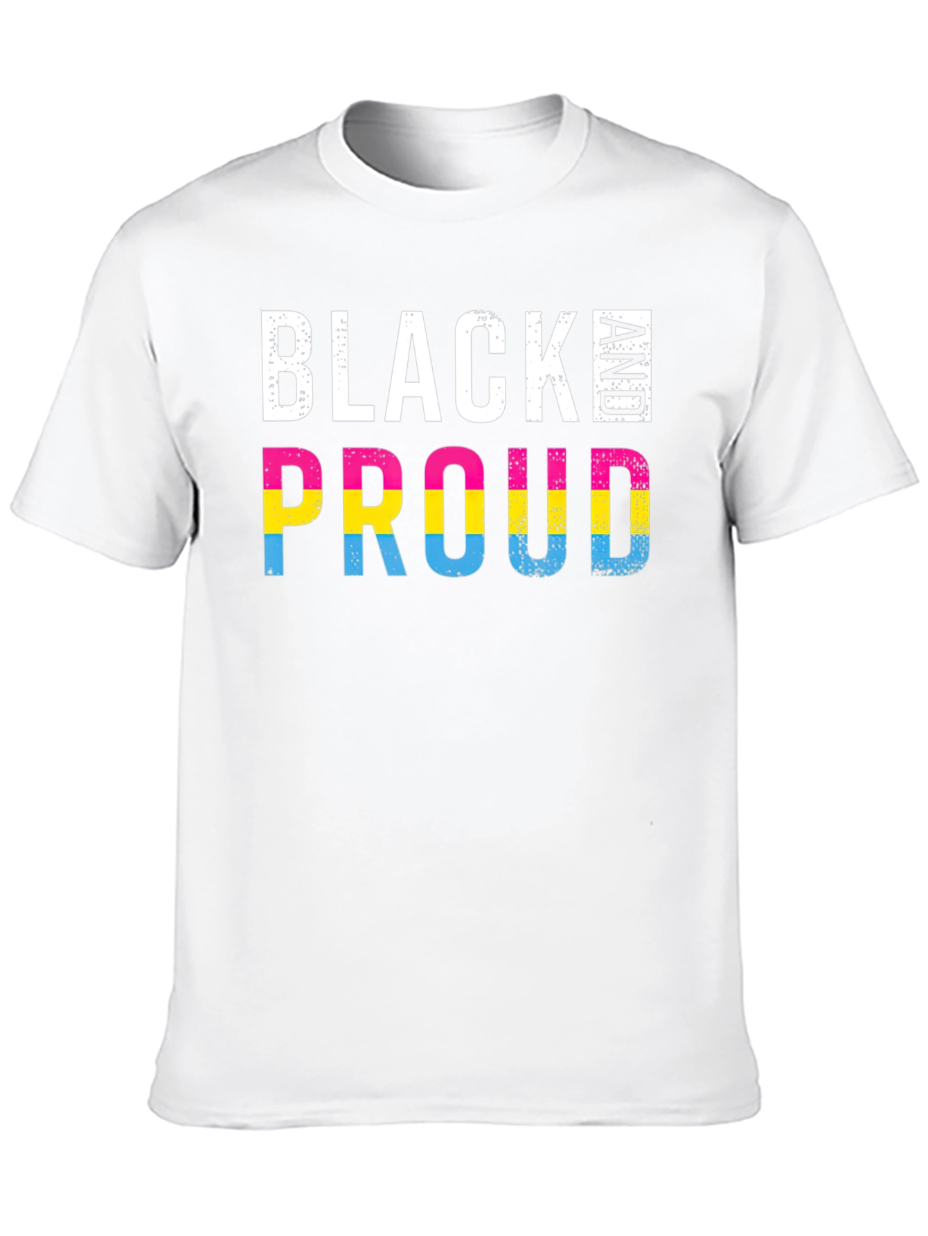 Black and Proud Pansexual Pride T-Shirt