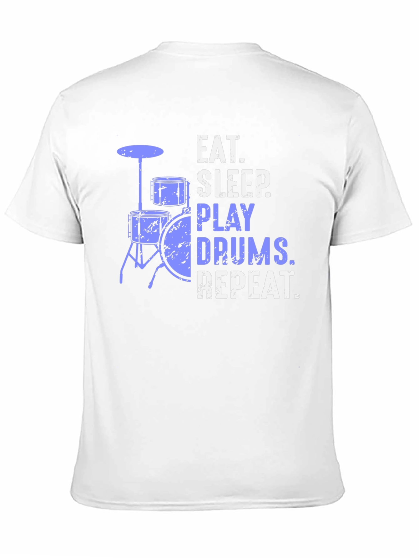 Eat Sleep Play Drums Repeat Graphic Tee