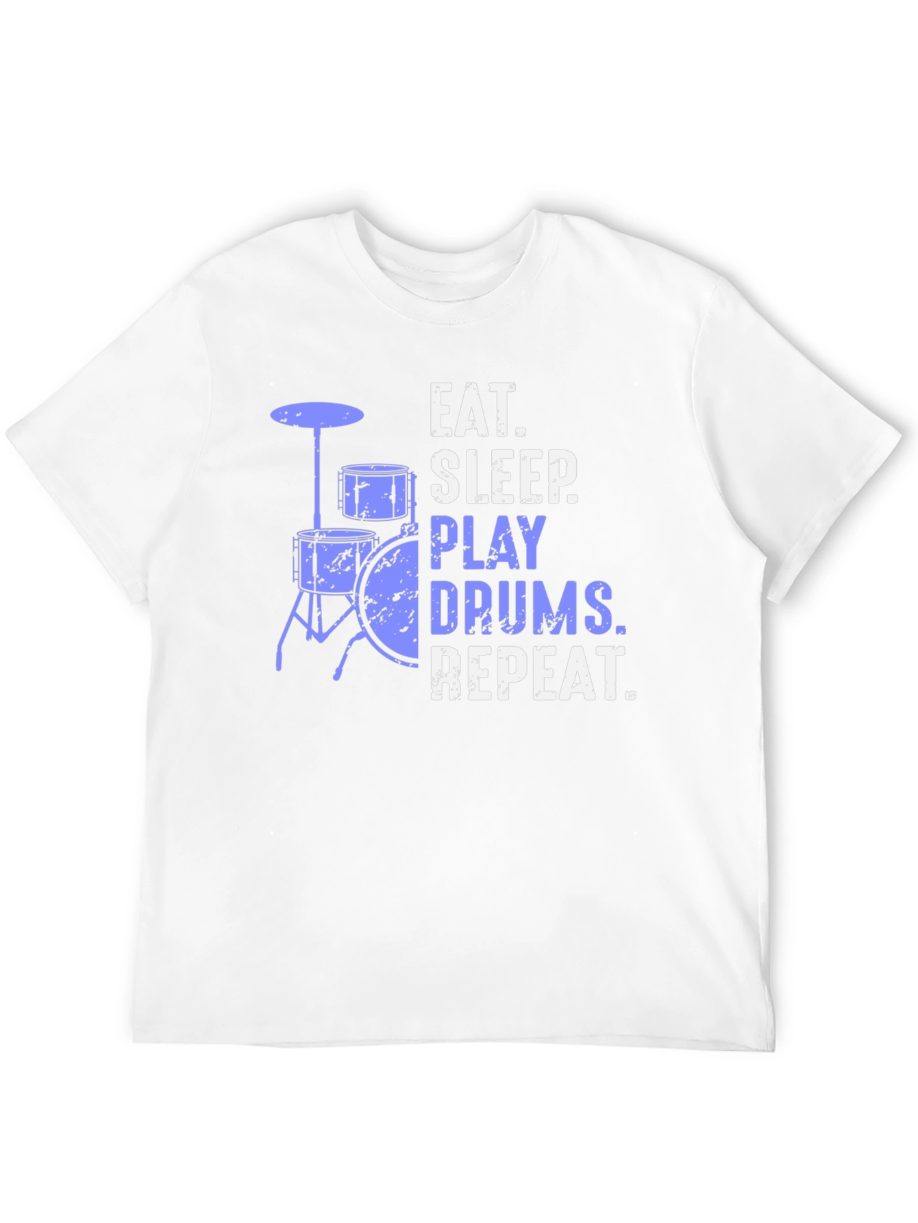 Eat Sleep Play Drums Repeat Graphic Tee