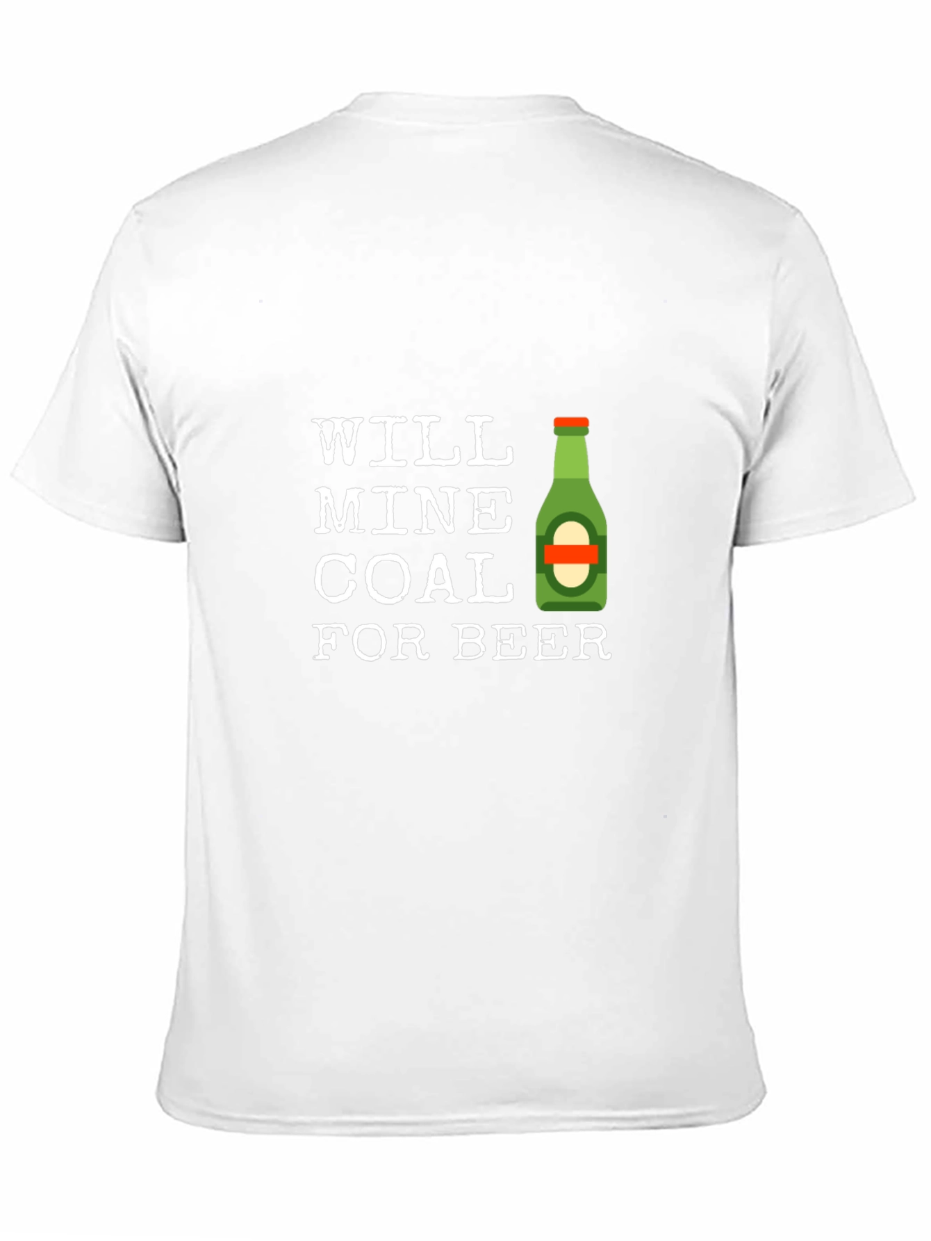 Will Mine Coal For Beer T-Shirt - Black