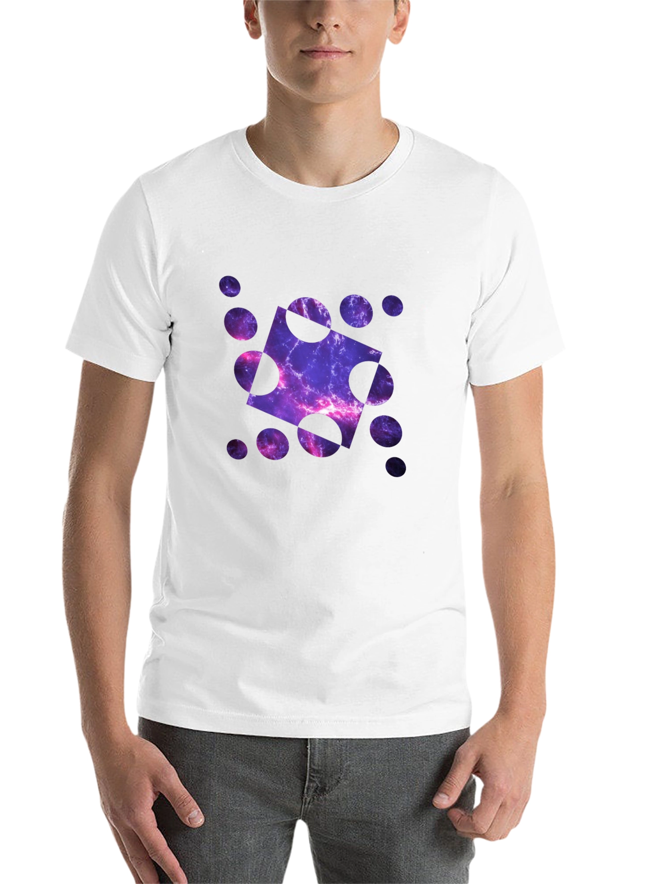 Galaxy Sphere Graphic T-Shirt