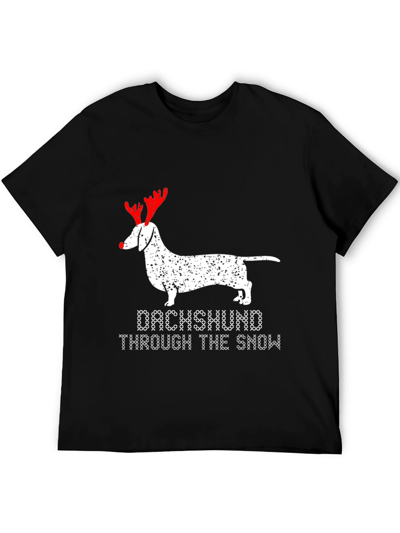 Dachshund Through The Snow T-Shirt