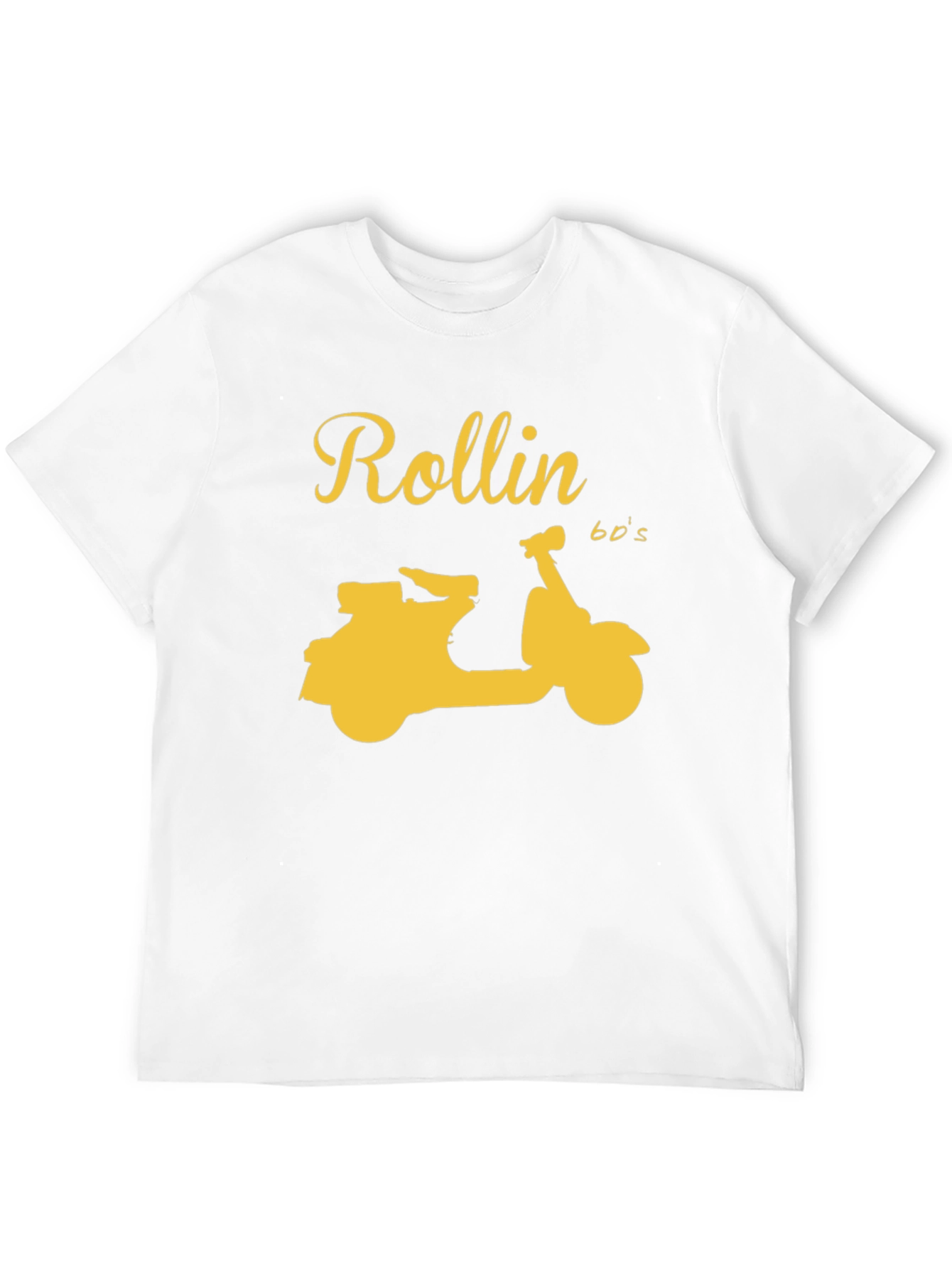 Rollin 60s Scooter Graphic T-Shirt - Black