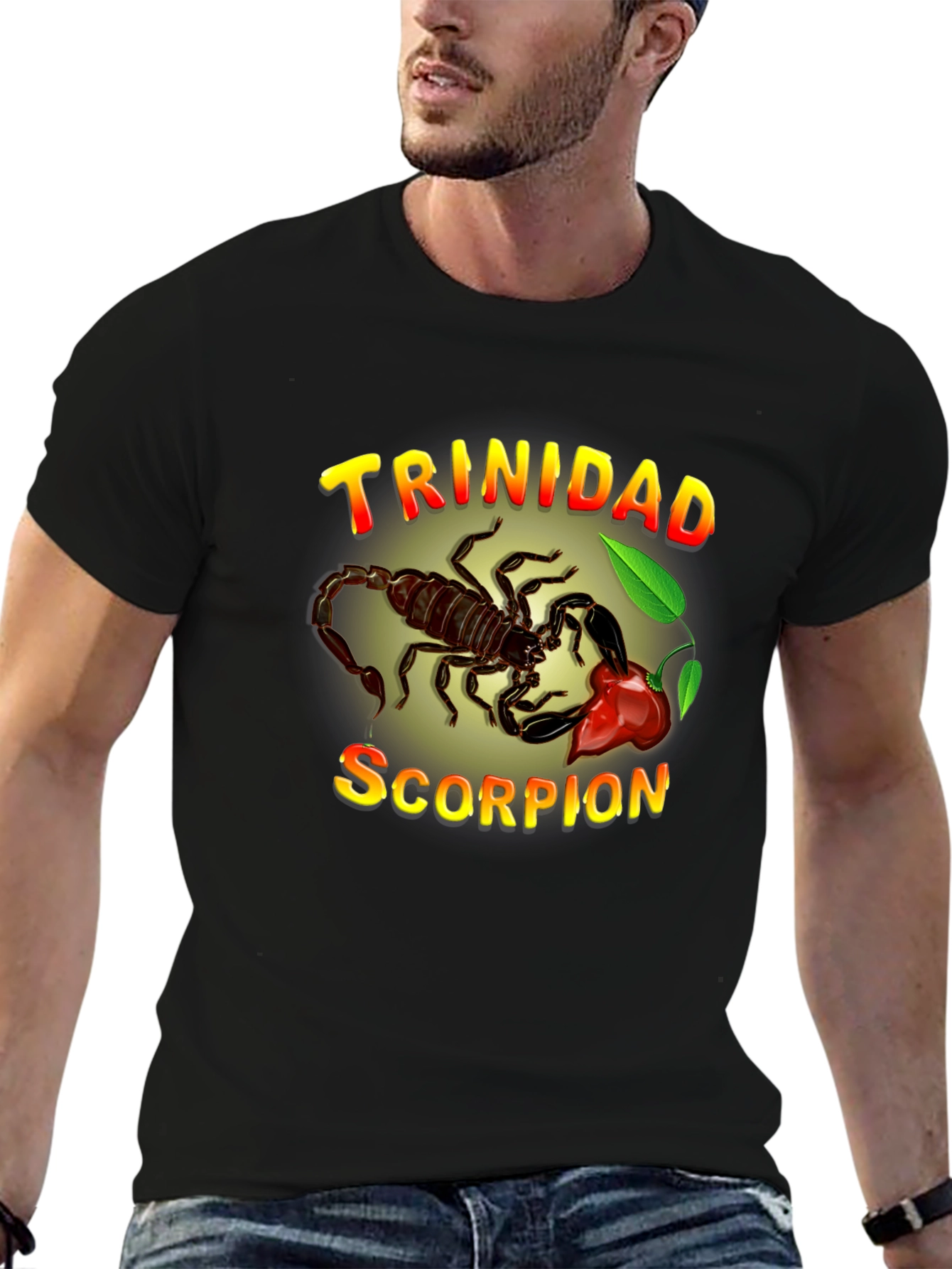 Trinidad Scorpion Black T-Shirt