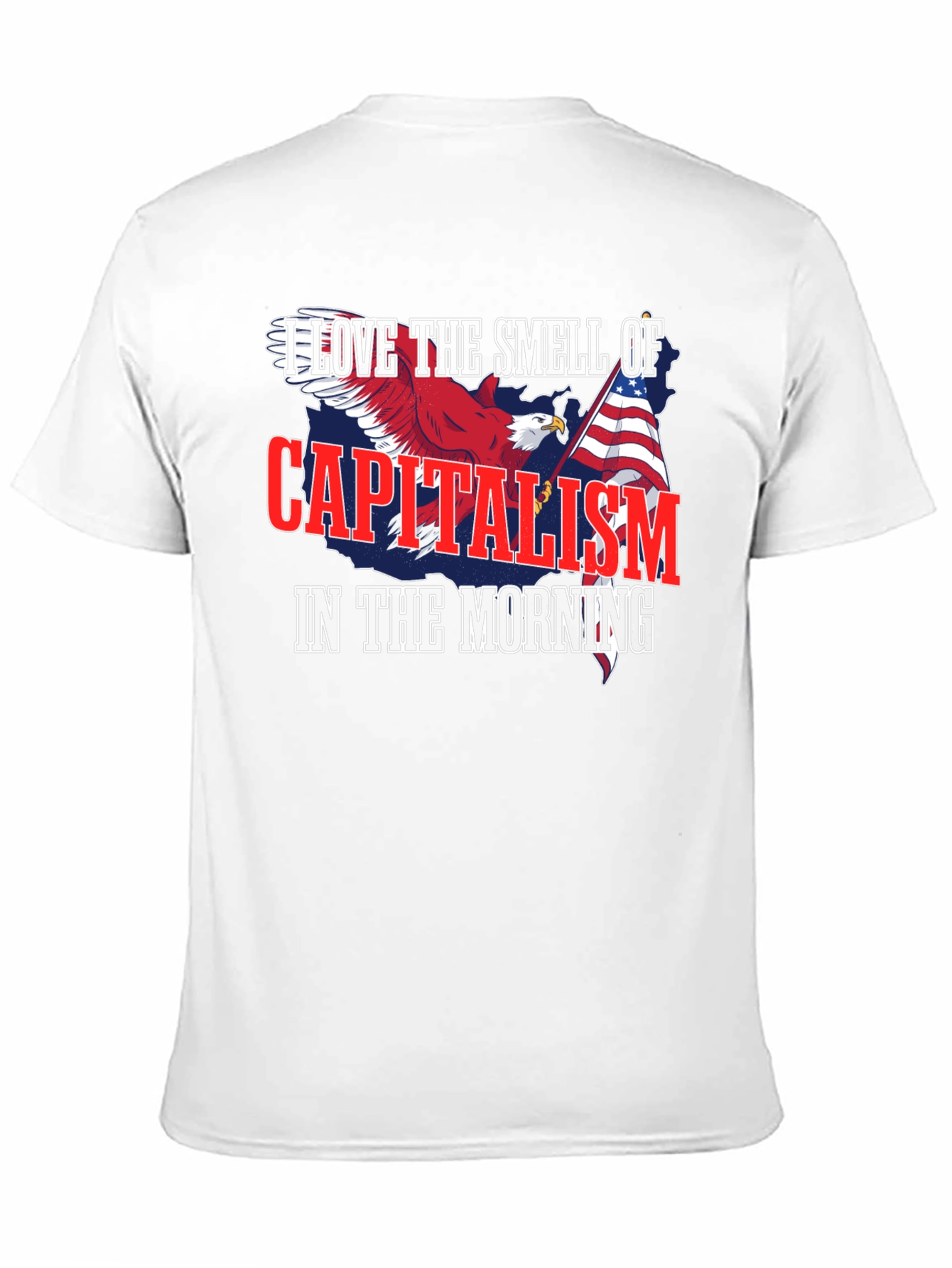 Capitalism Eagle Graphic T-Shirt
