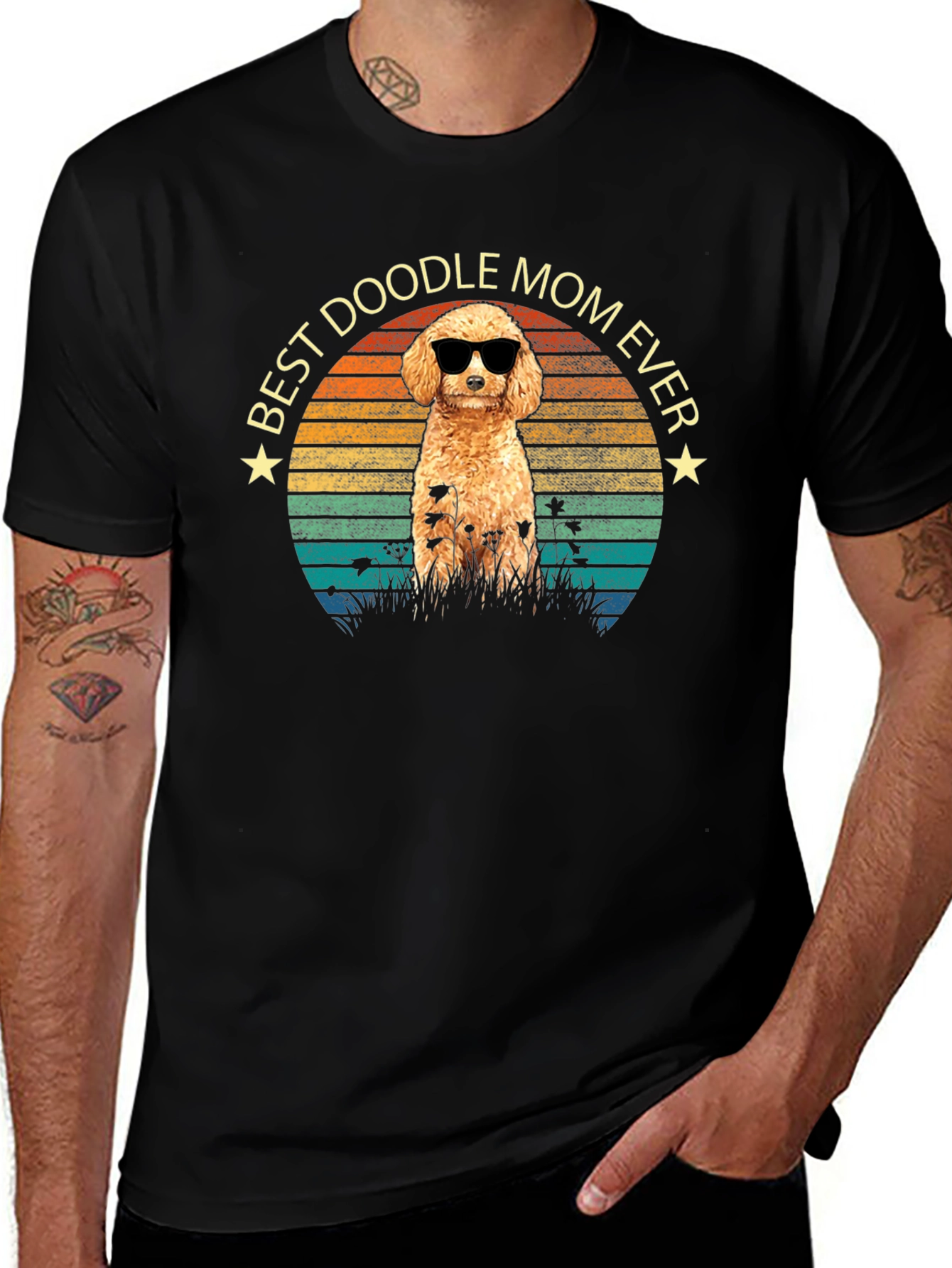 Best Doodle Mom Ever Graphic Tee