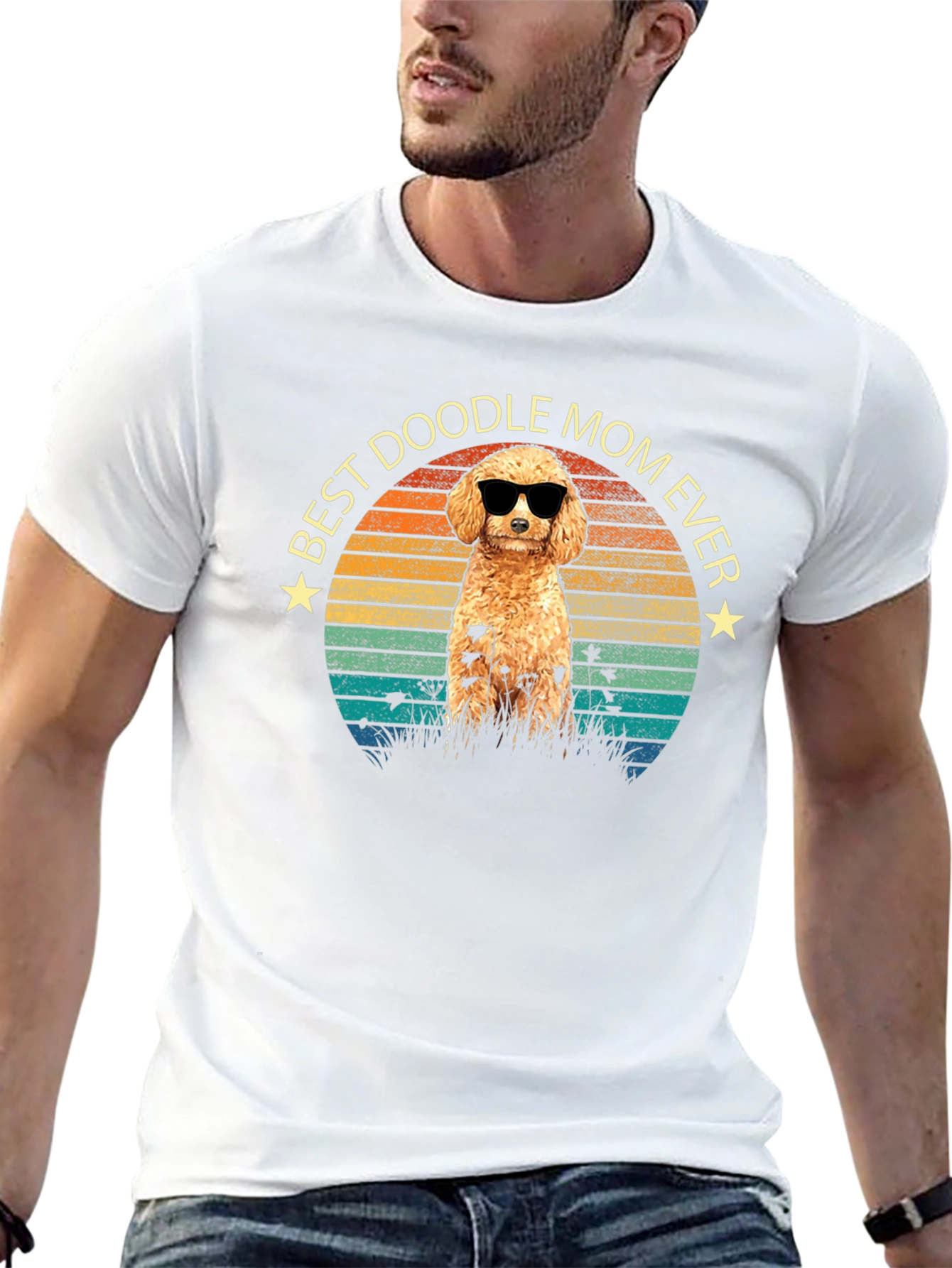 Best Doodle Mom Ever Graphic Tee