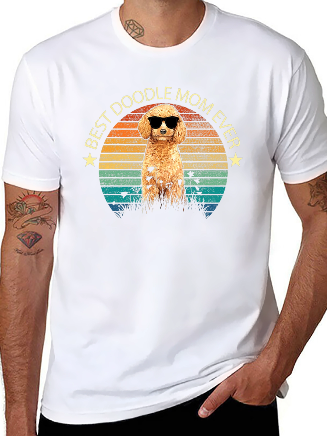 Best Doodle Mom Ever Graphic Tee