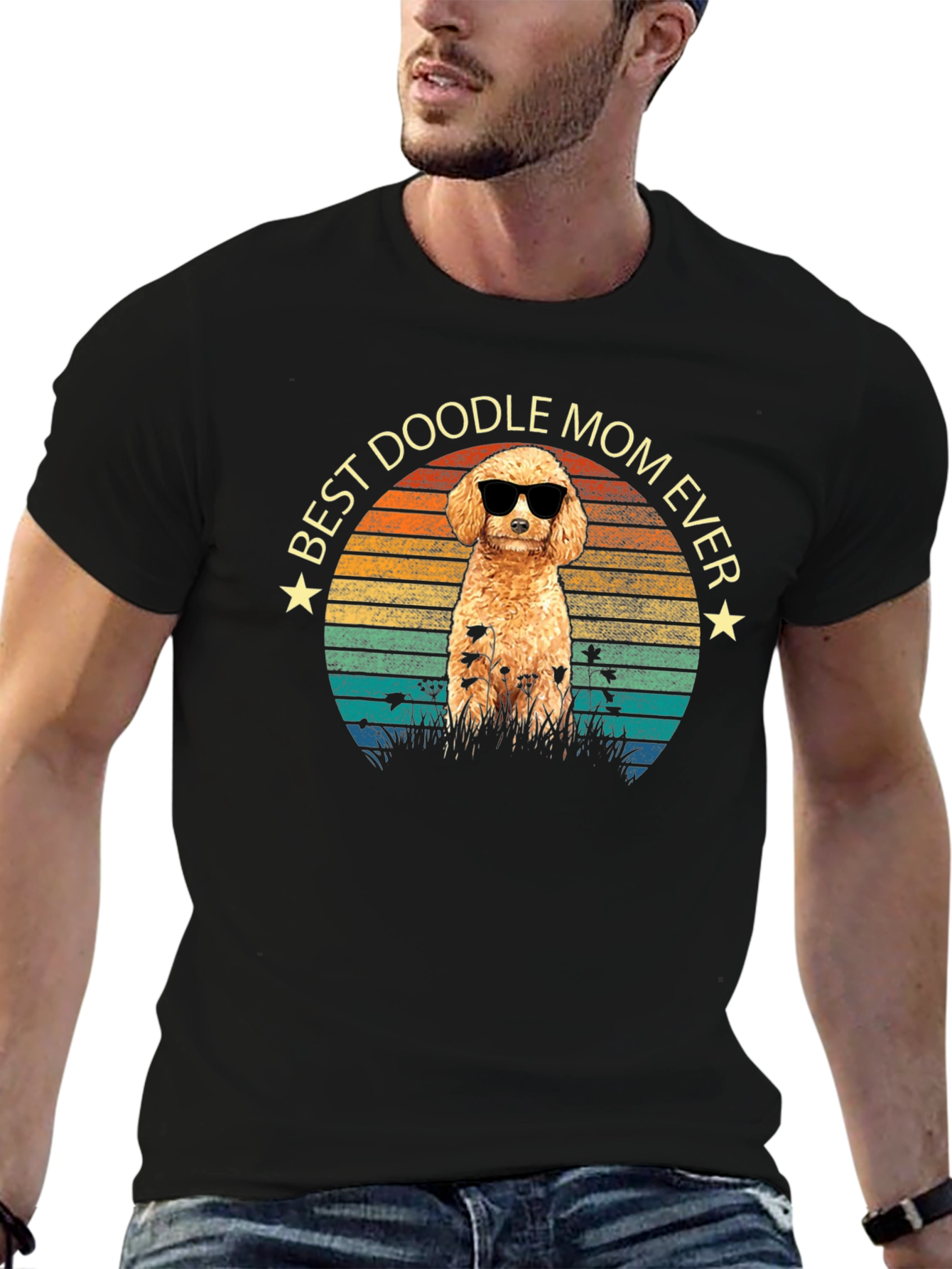 Best Doodle Mom Ever Graphic Tee