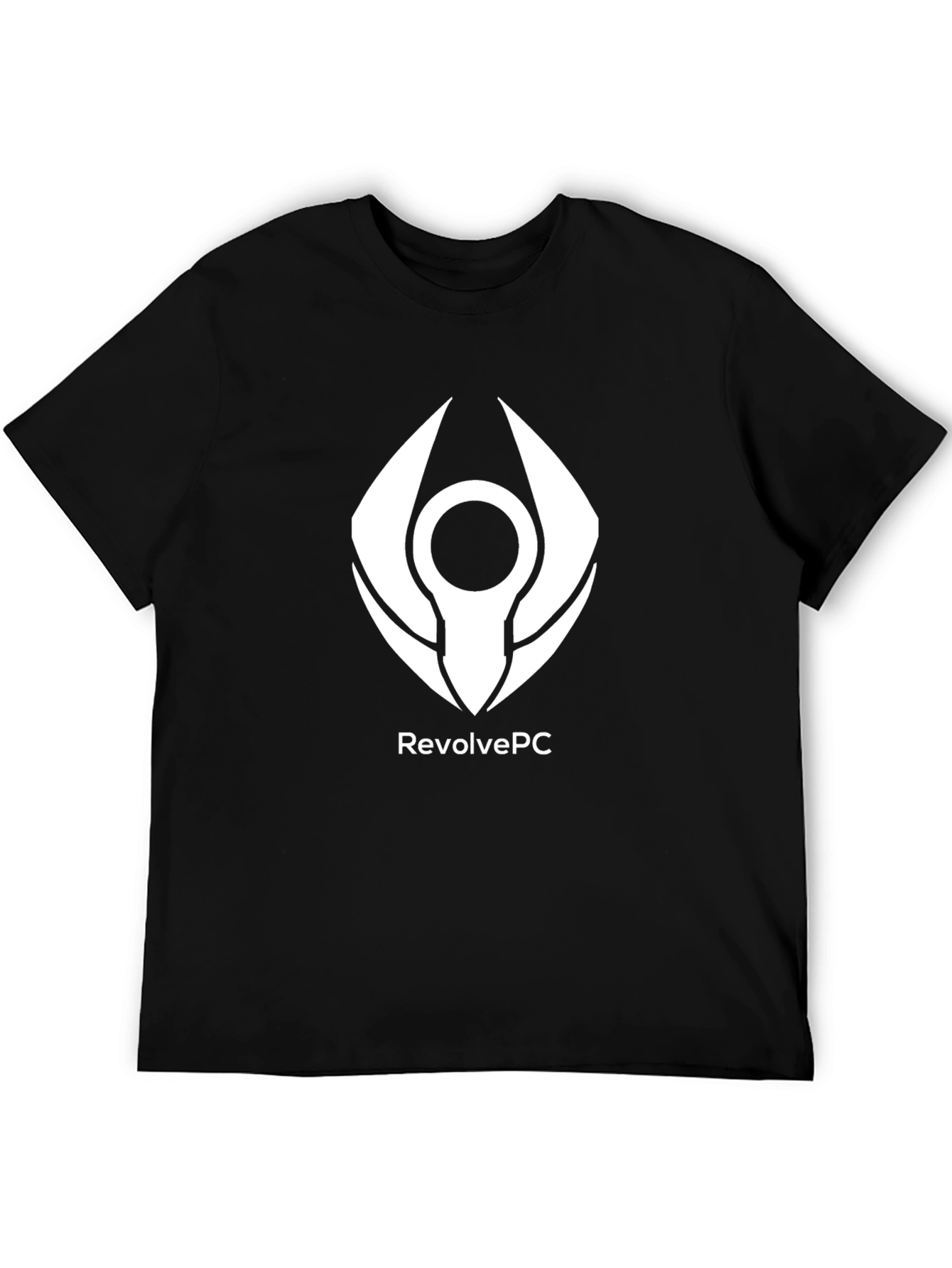 Revolve PC Black Graphic Tee - Gamer Style