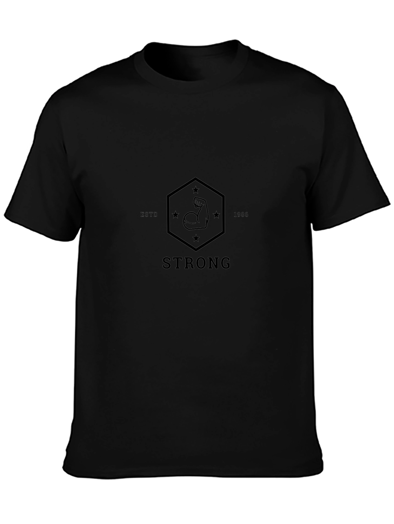 Strong EST 1986 Graphic T-Shirt