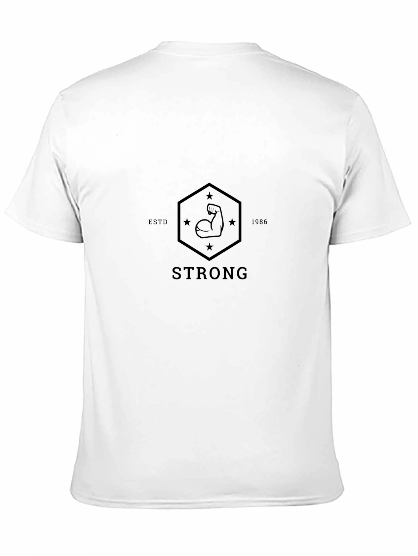 Strong EST 1986 Graphic T-Shirt