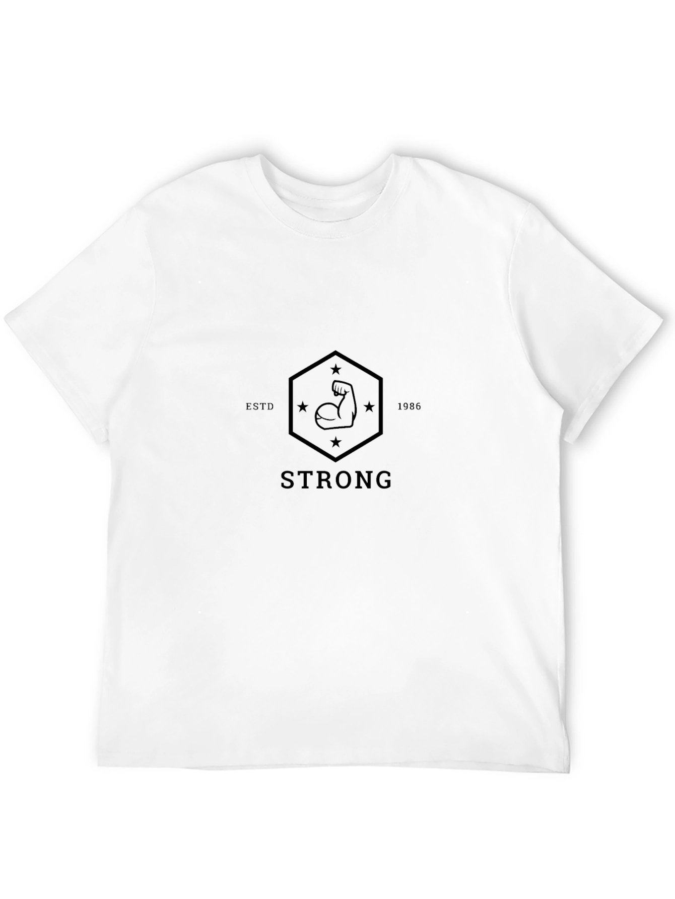 Strong EST 1986 Graphic T-Shirt
