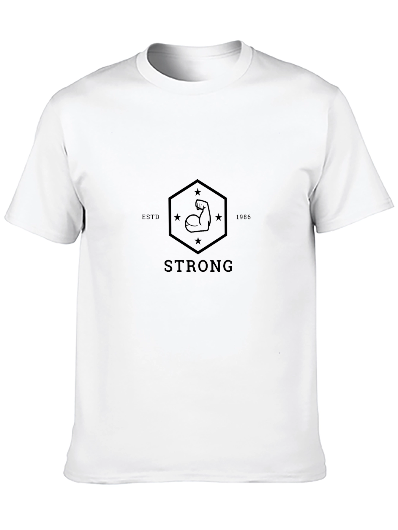 Strong EST 1986 Graphic T-Shirt