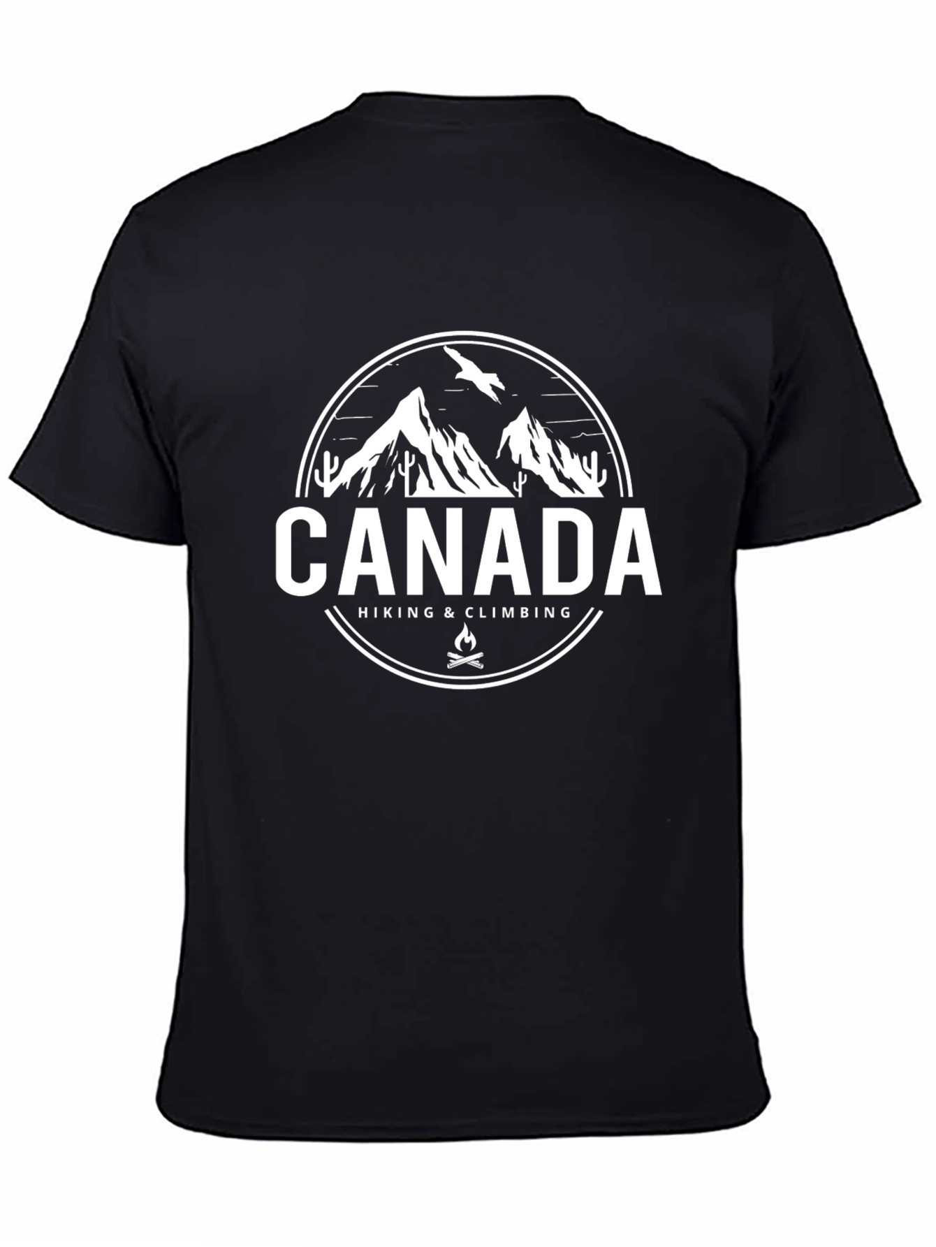 Canada Hiking & Climbing Graphic T-Shirt