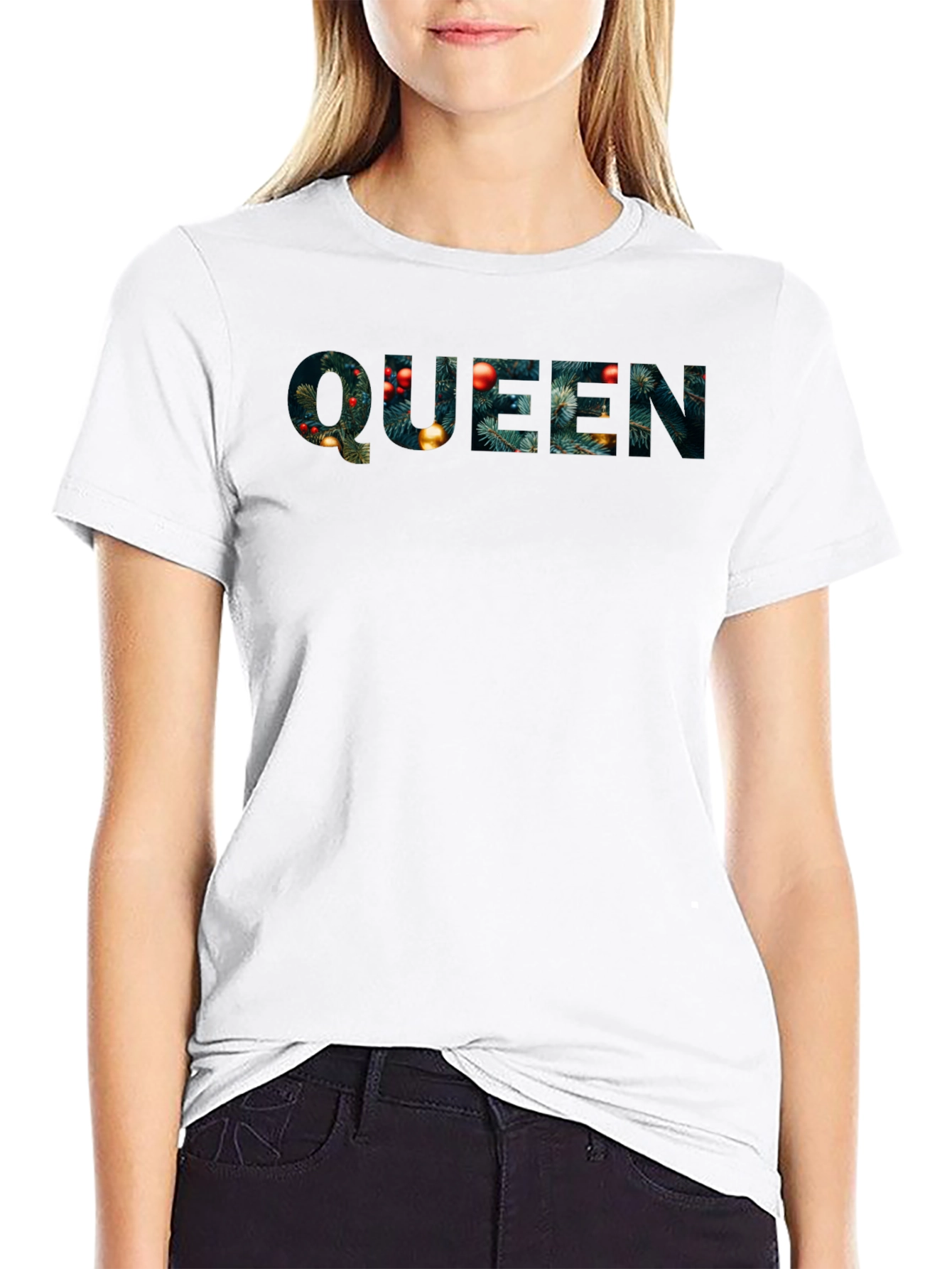 Queen Christmas Tree T-Shirt
