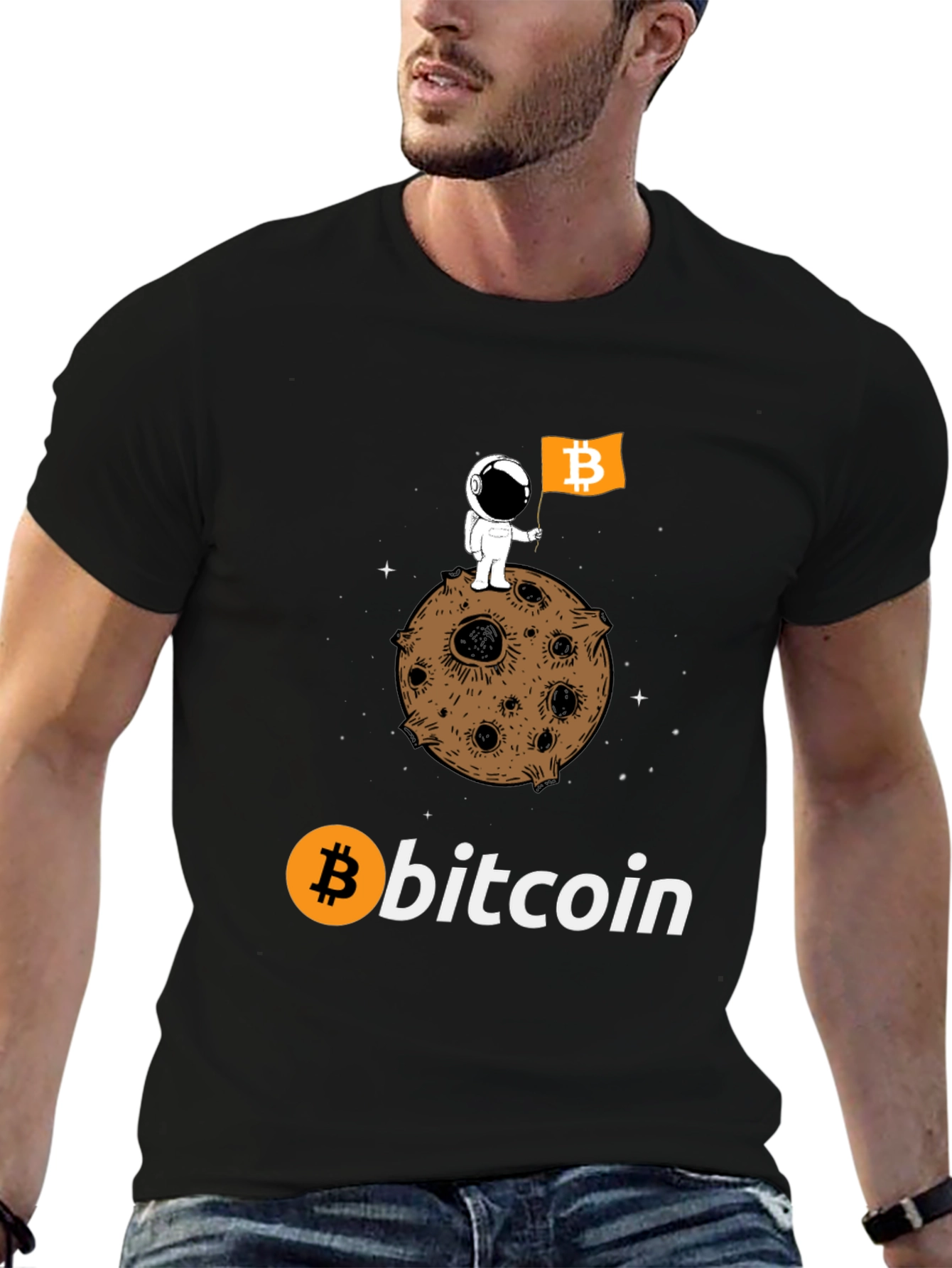 Bitcoin Astronaut T-Shirt - To the Moon!