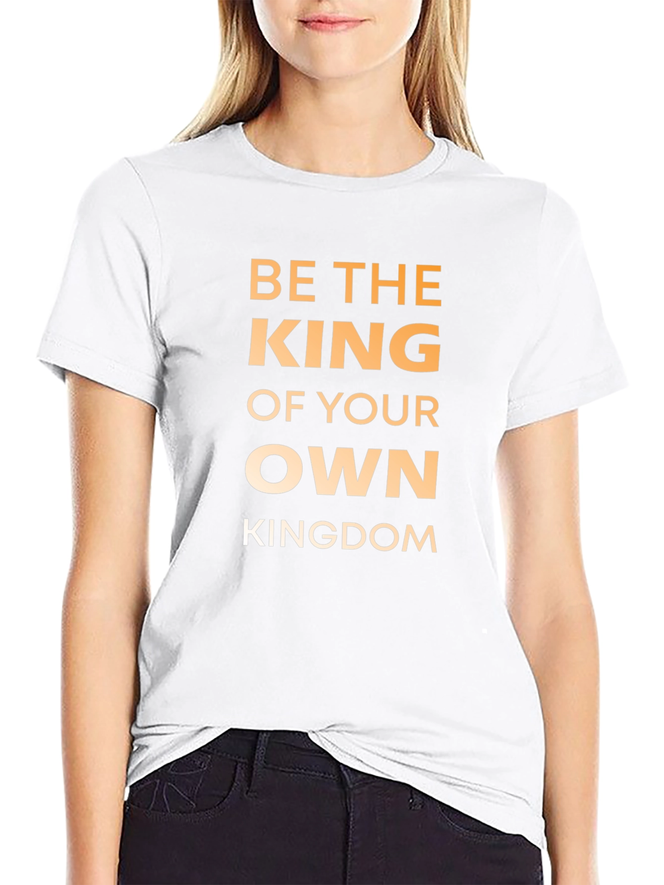 Be The King T-Shirt - Motivational Graphic Tee