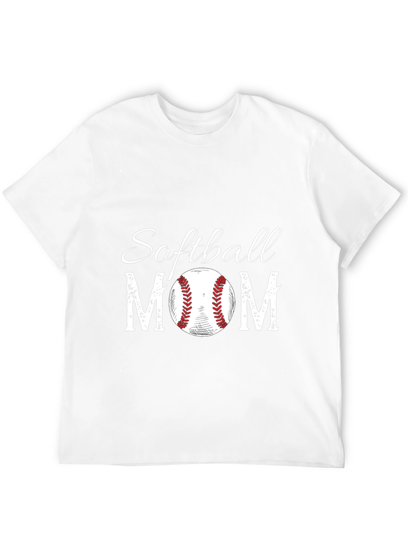 Softball Mom Graphic T-Shirt