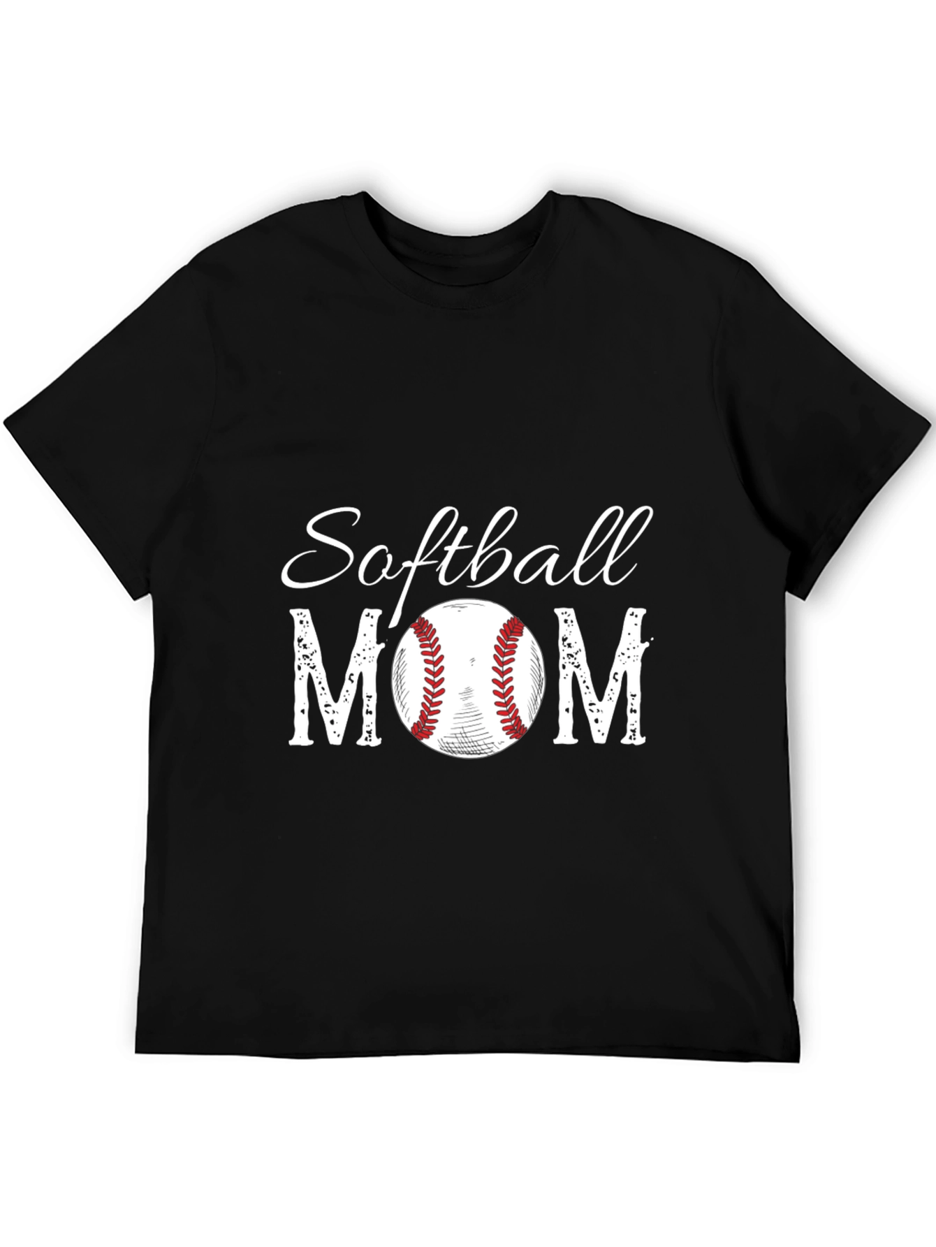 Softball Mom Graphic T-Shirt
