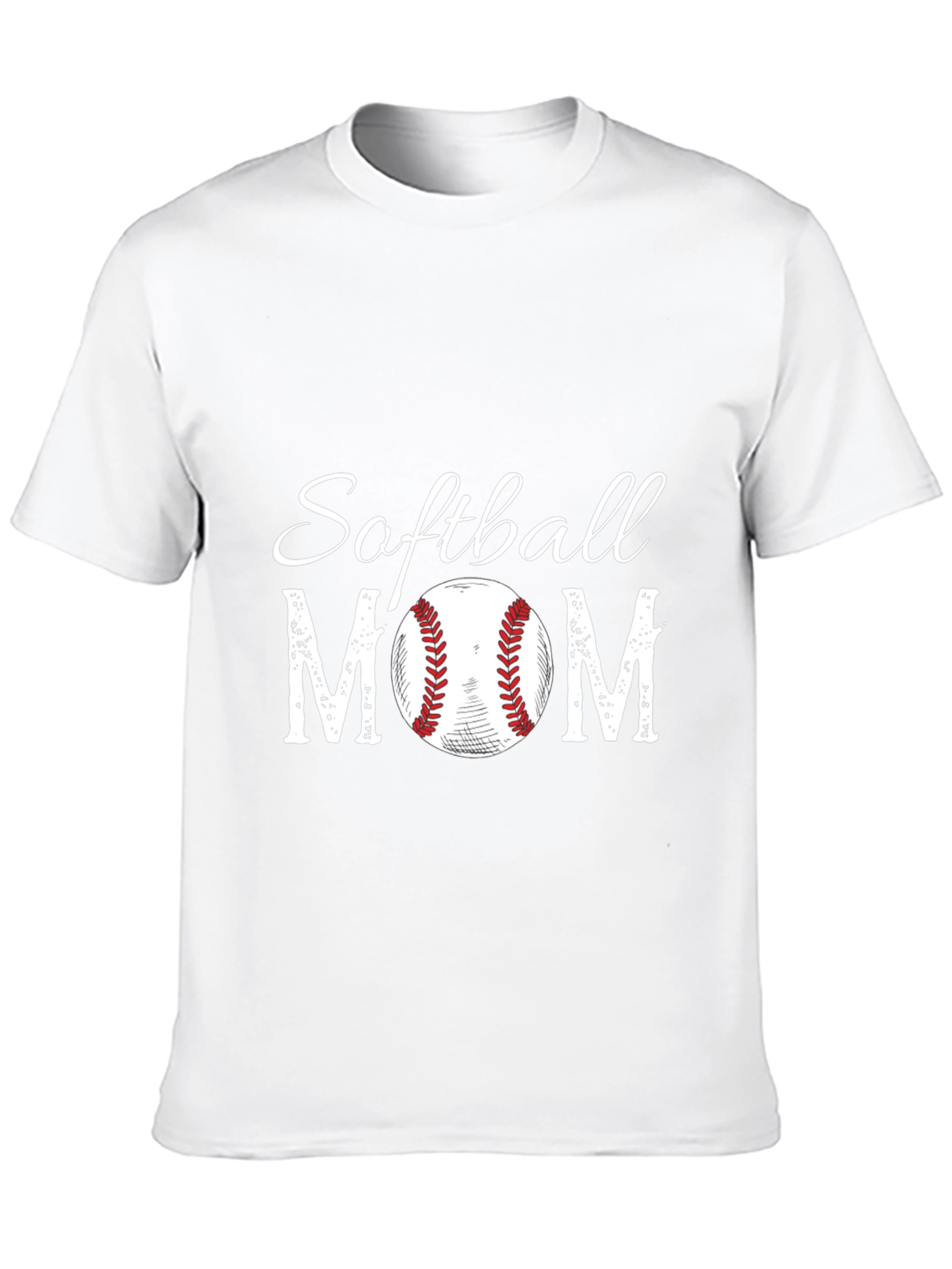 Softball Mom Graphic T-Shirt