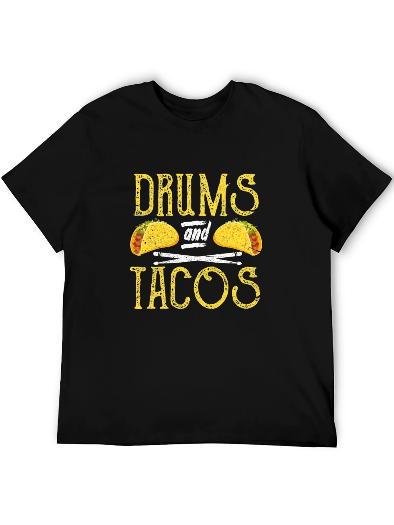 Drums and Tacos Graphic T-Shirt