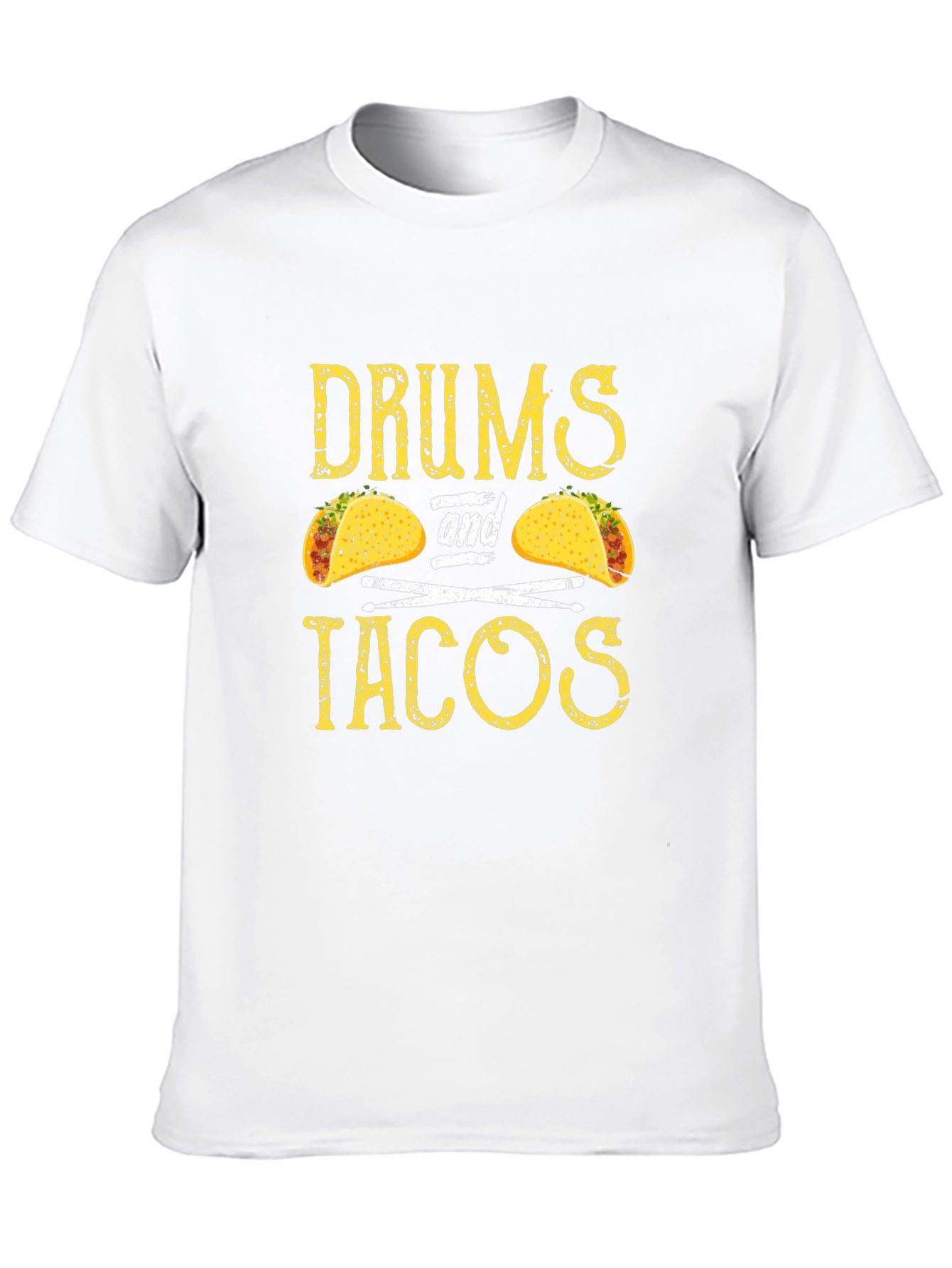 Drums and Tacos Graphic T-Shirt