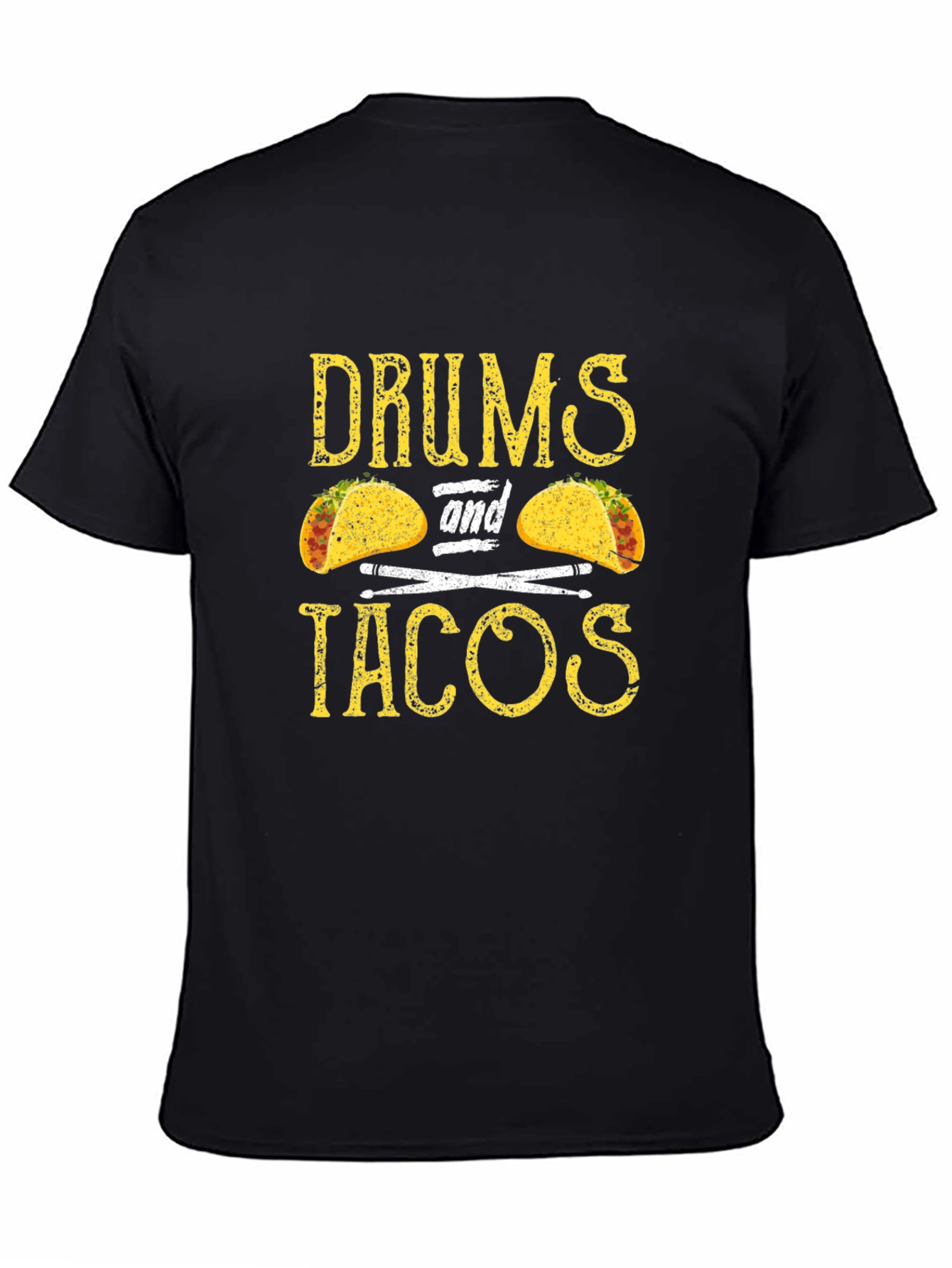 Drums and Tacos Graphic T-Shirt