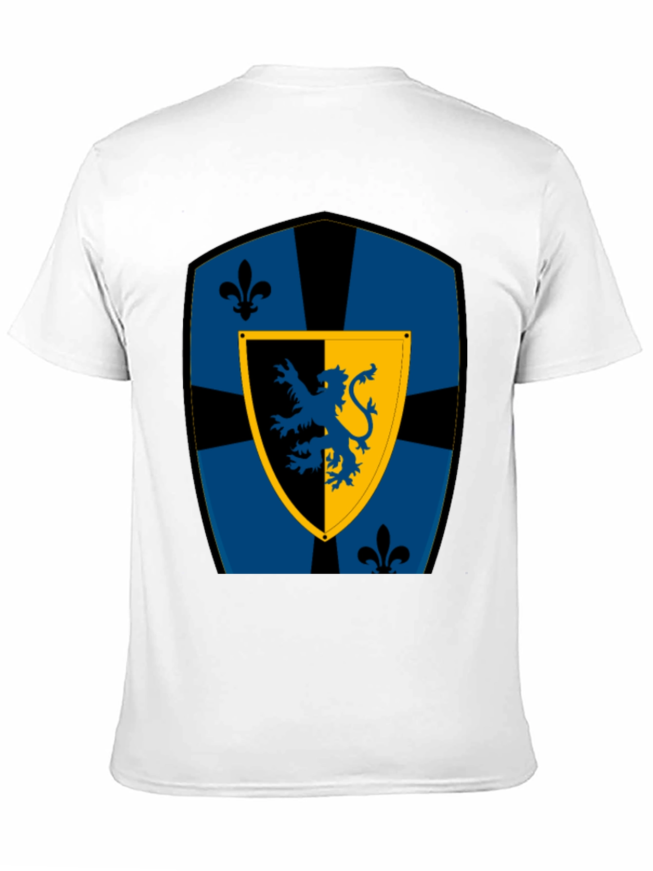 Medieval Heraldic Crest Graphic T-Shirt