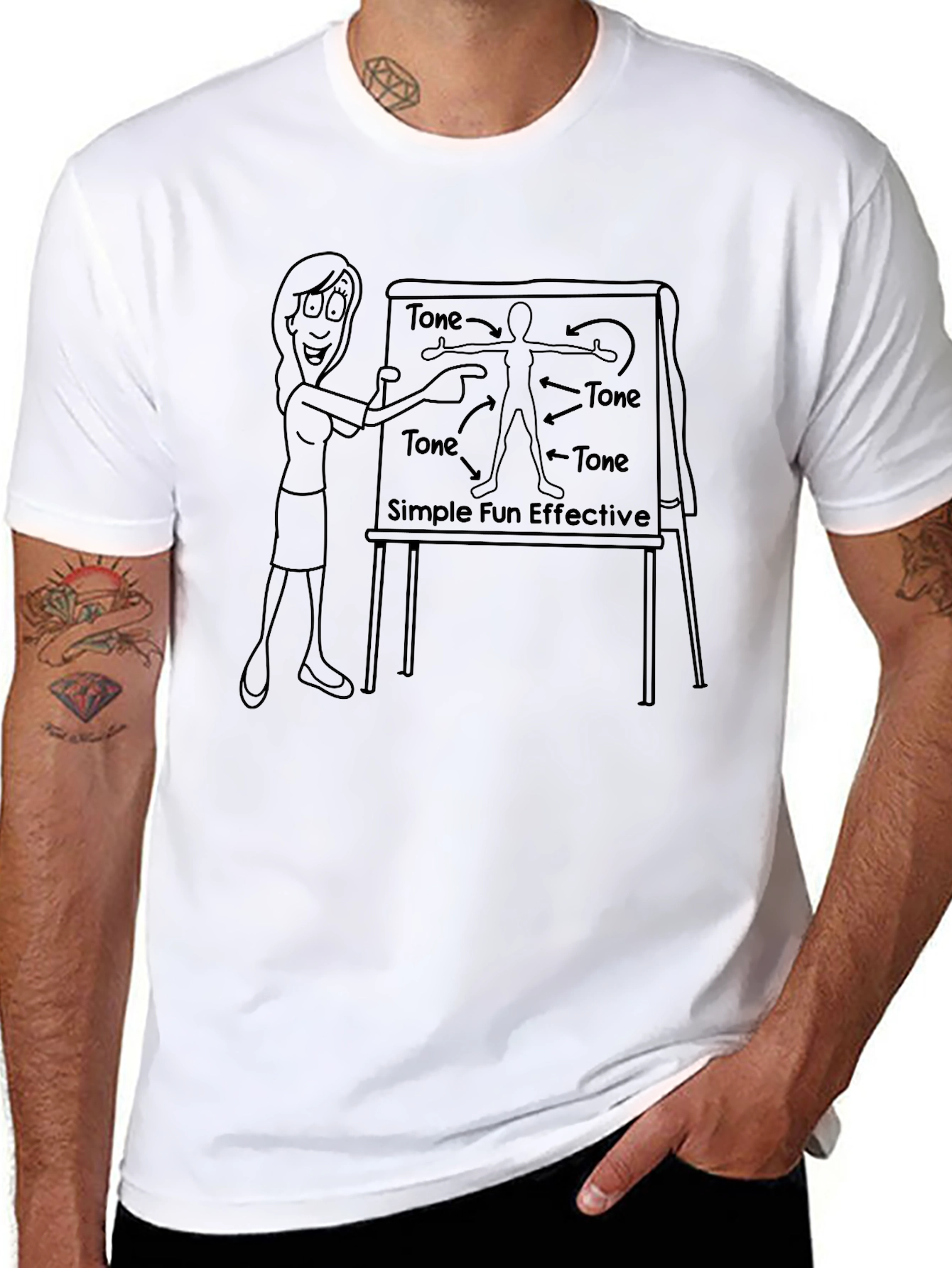 Tone It Up T-Shirt - Simple Fun Effective