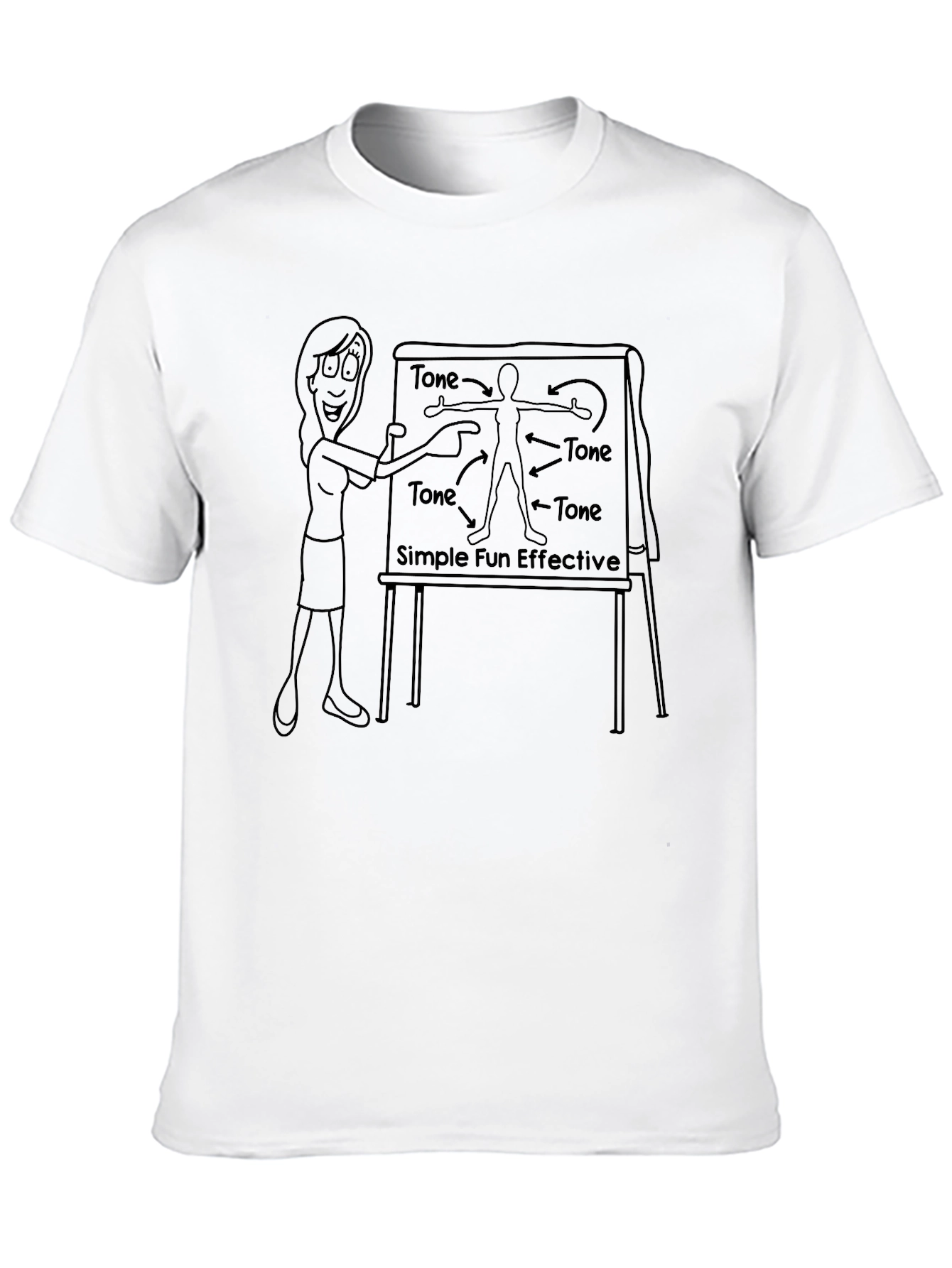 Tone It Up T-Shirt - Simple Fun Effective