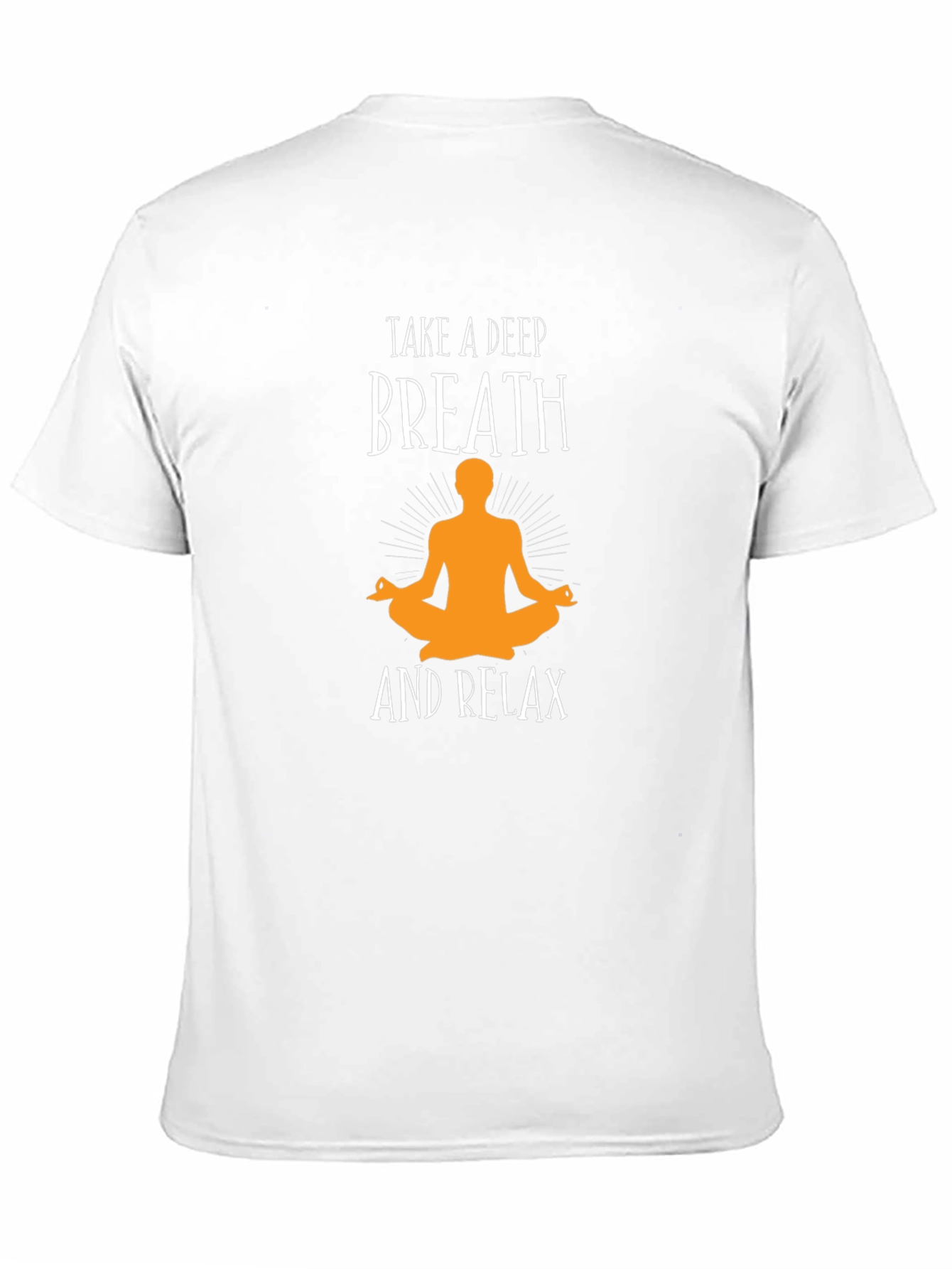 Relaxing Yoga T-Shirt - Take a Deep Breath