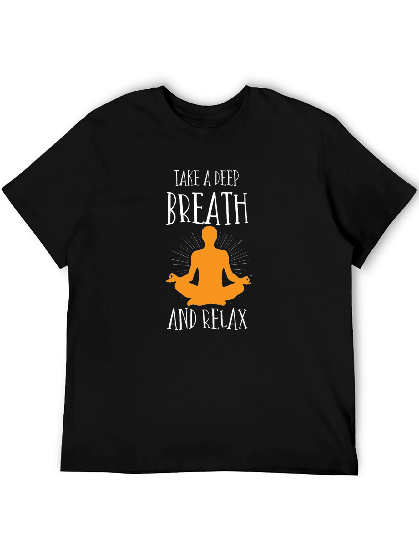Relaxing Yoga T-Shirt - Take a Deep Breath
