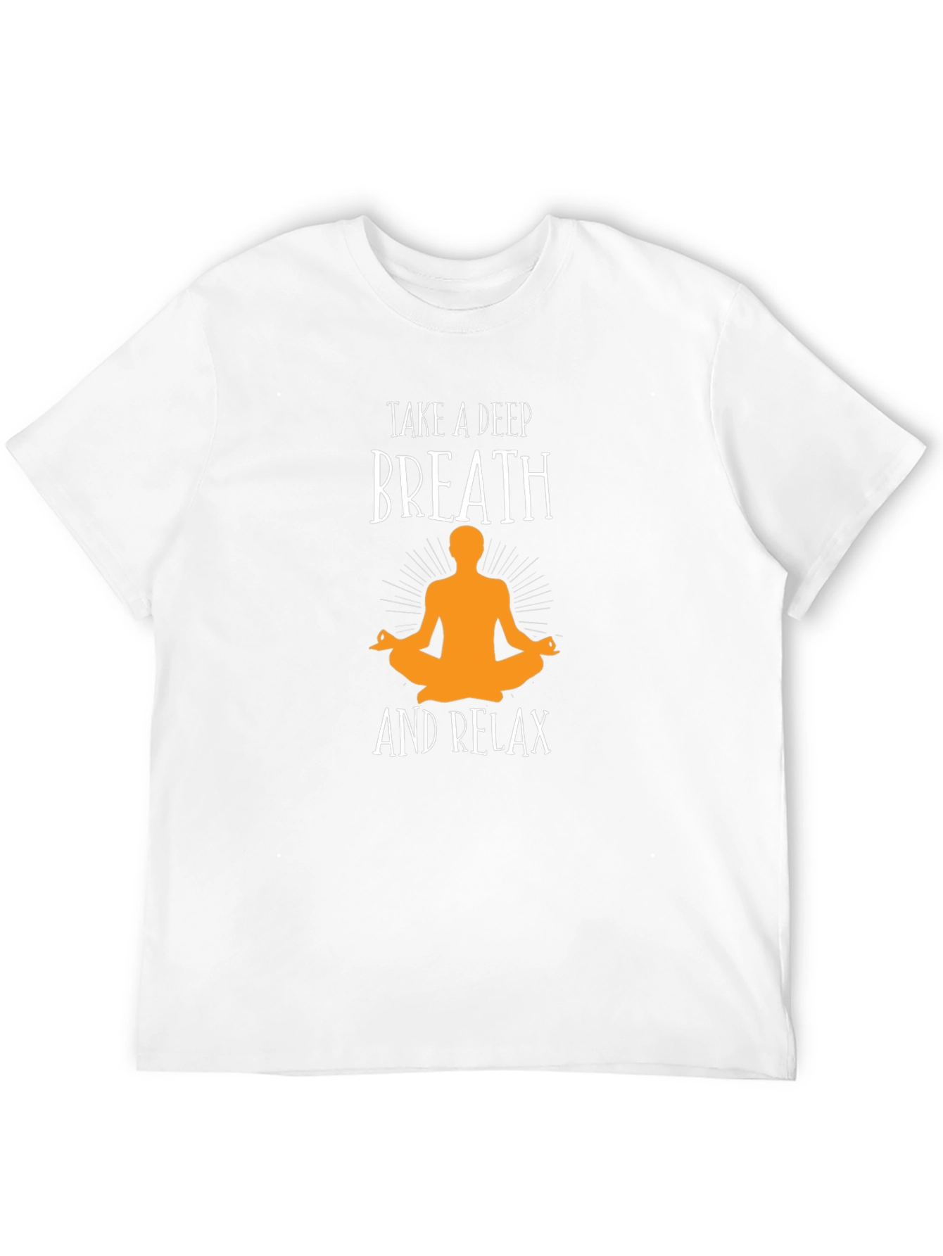 Relaxing Yoga T-Shirt - Take a Deep Breath