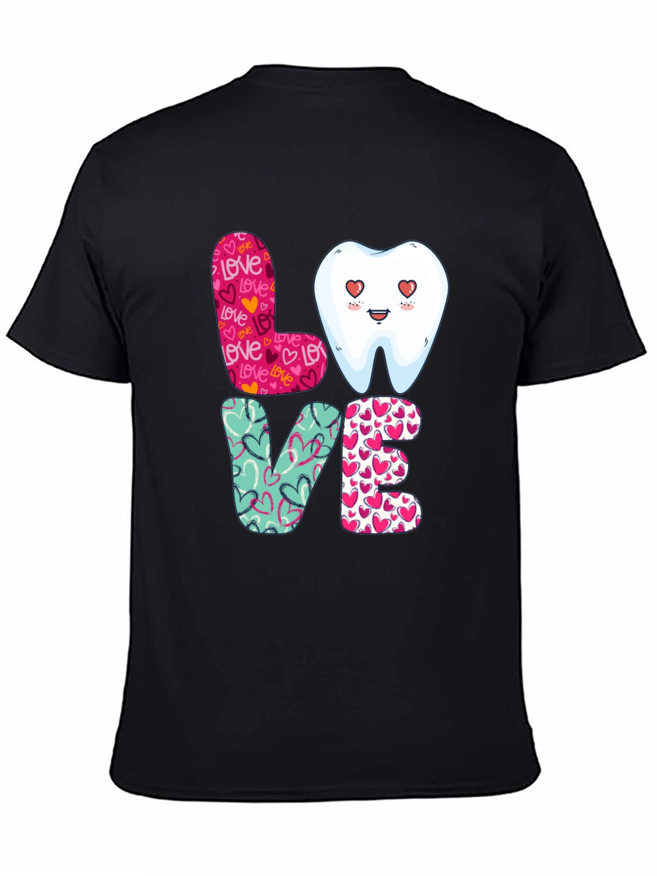 Dental Love Graphic Tee - Dentist Valentines Day Shirt