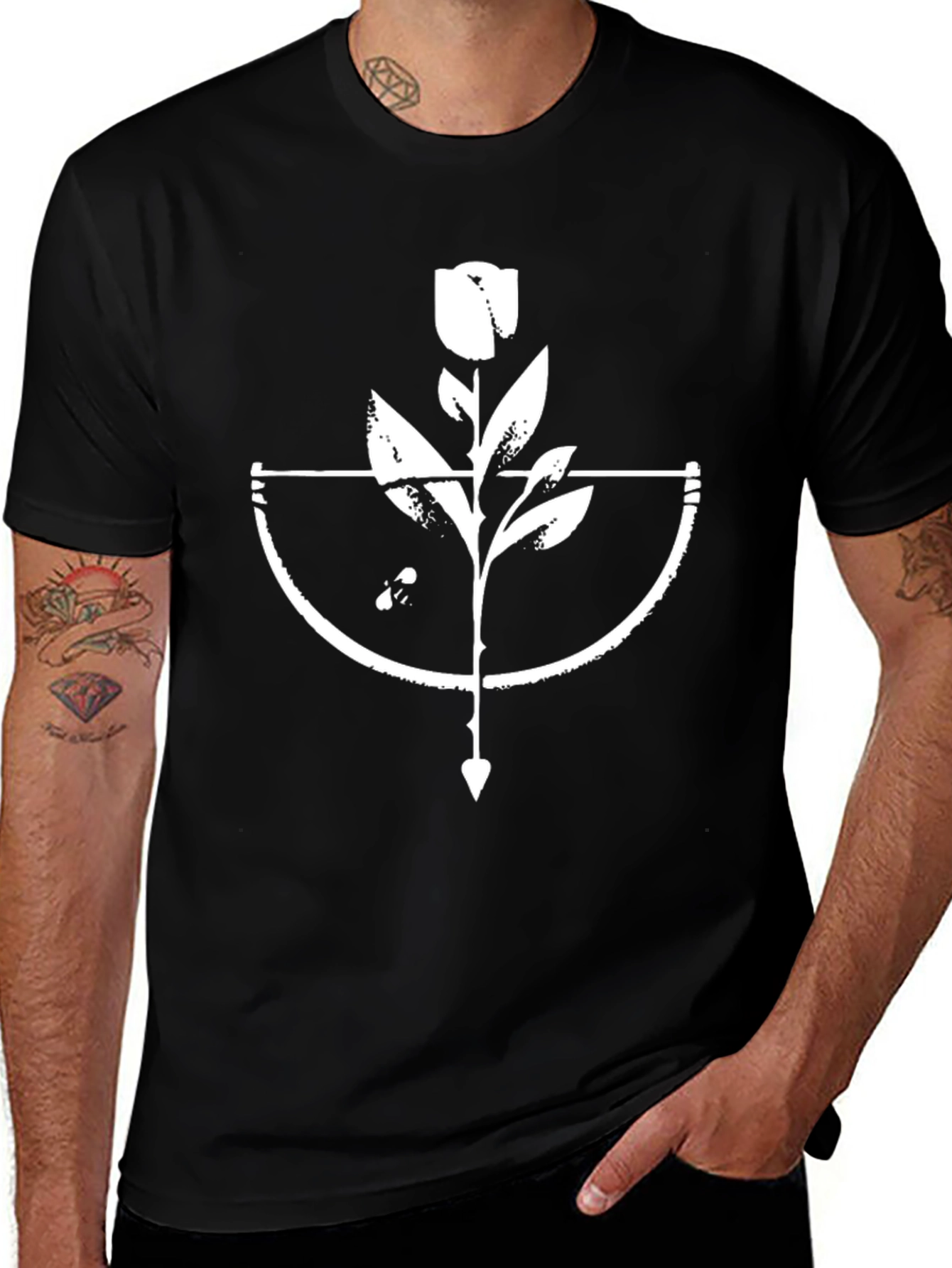 Rose Archer Graphic Tee