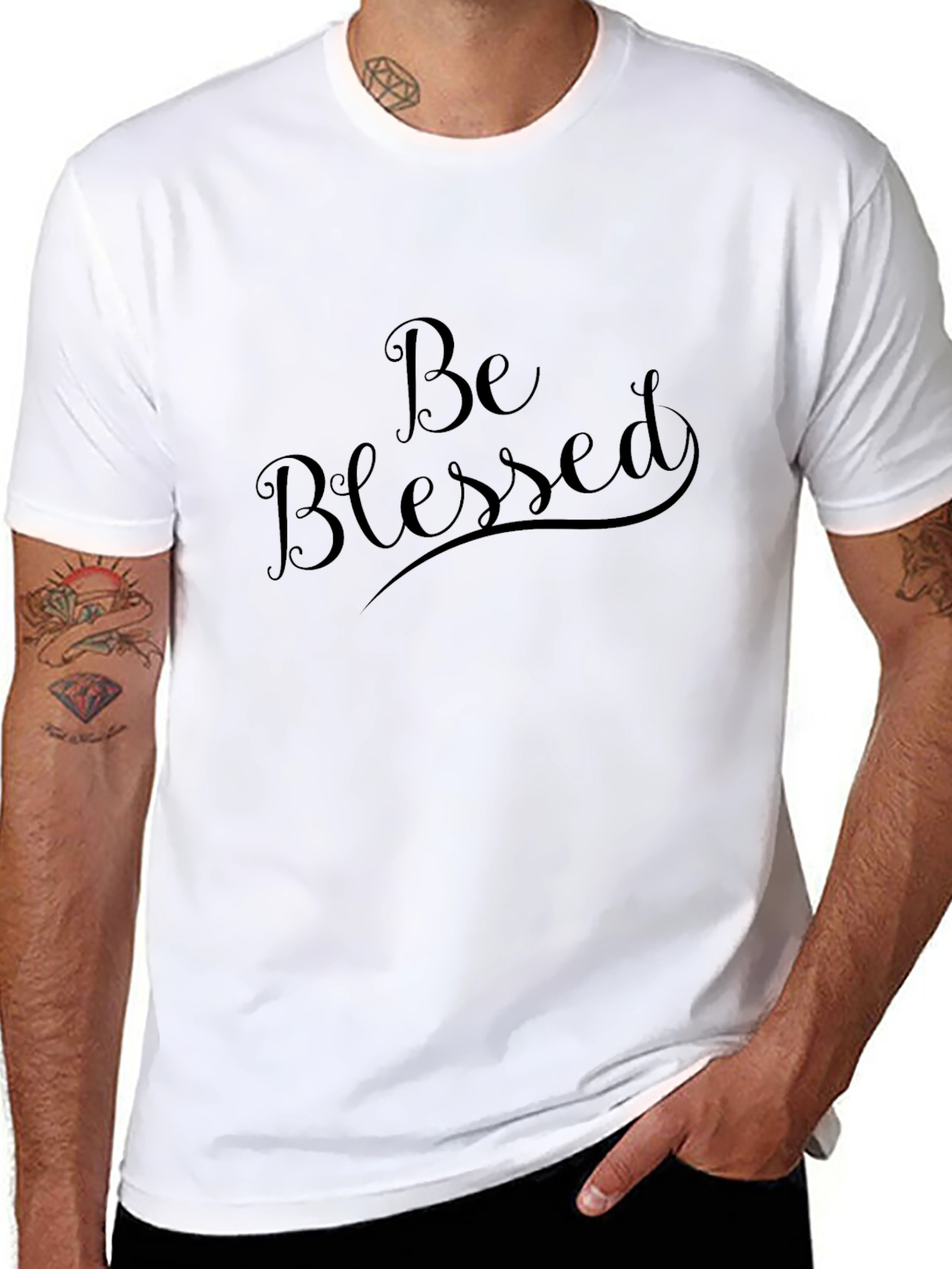 Be Blessed Black T-Shirt